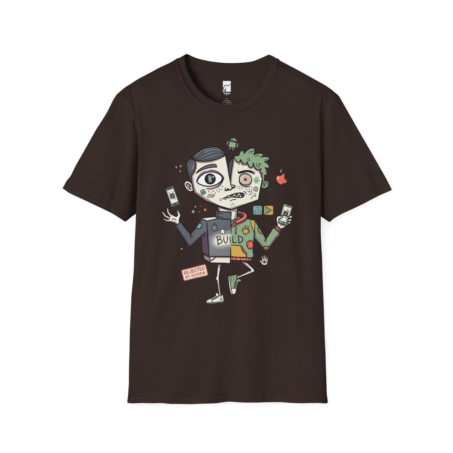 Mobile Dev Shirt | Funny iOS Tee | Android T Shirt | App Builder Graphic Tee | Software Engineer Shirt | Coder Gift