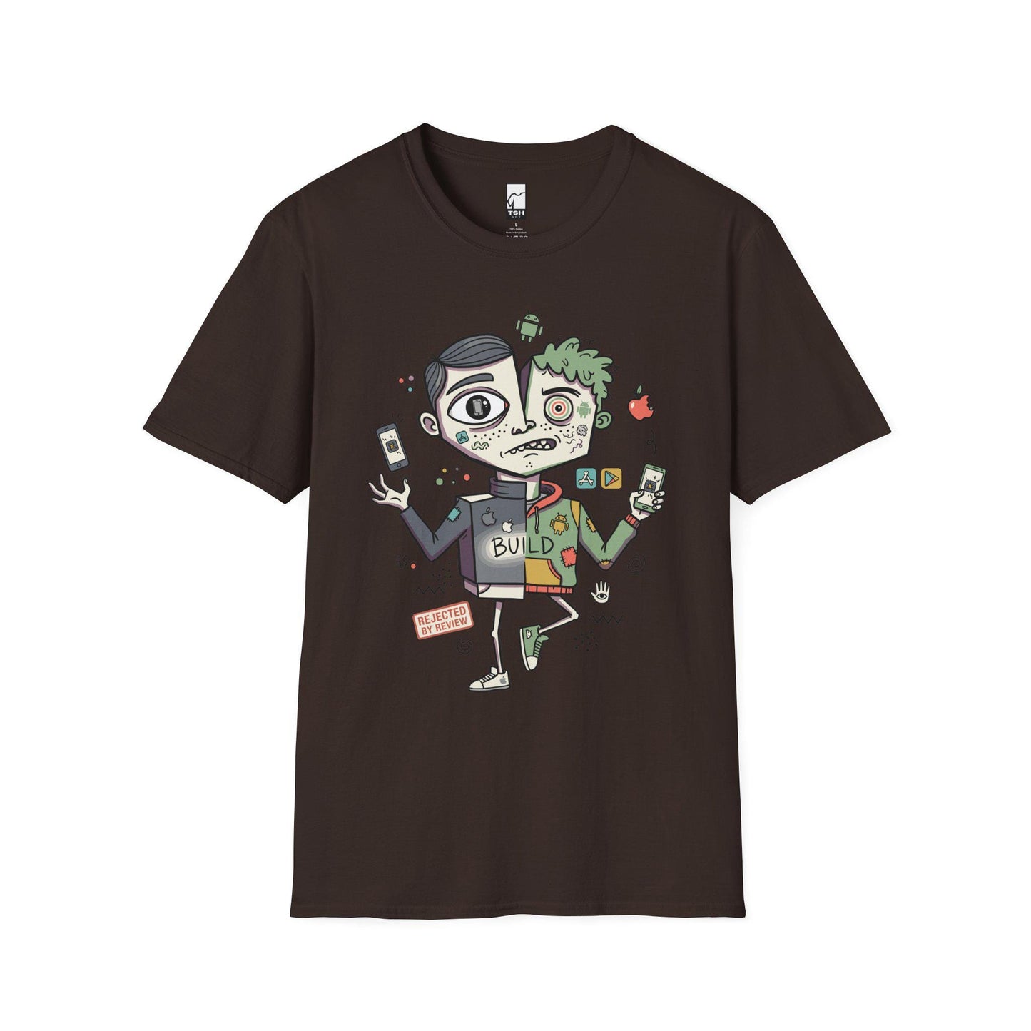 Mobile Dev Shirt | Funny iOS Tee | Android T Shirt | App Builder Graphic Tee | Software Engineer Shirt | Coder Gift