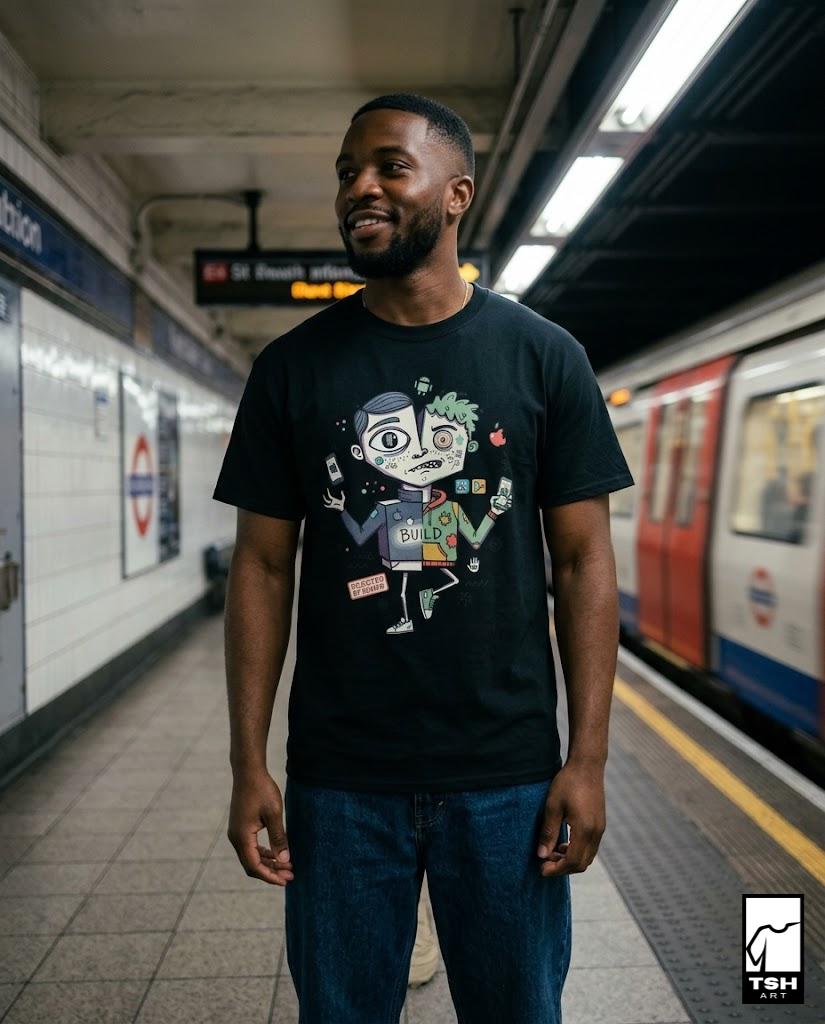 Mobile Dev Shirt | Funny iOS Tee | Android T Shirt | App Builder Graphic Tee | Software Engineer Shirt | Coder Gift