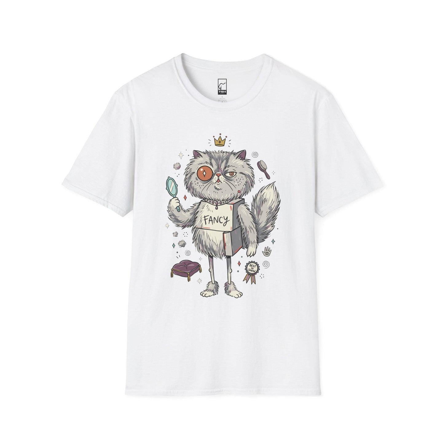 Persian Cat Shirt | Bougie Feline Tee | Fancy Cat T Shirt | Cat Royalty Graphic Tee | Fluffy Cat Shirt | Cat Lover Gift