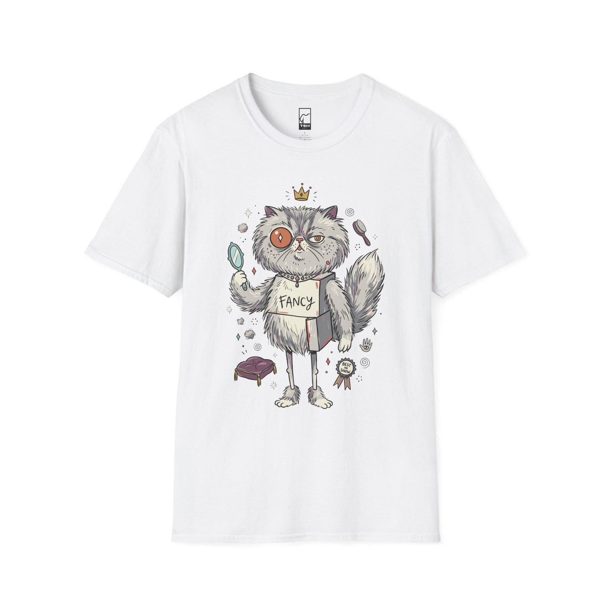 Persian Cat Shirt | Bougie Feline Tee | Fancy Cat T Shirt | Cat Royalty Graphic Tee | Fluffy Cat Shirt | Cat Lover Gift