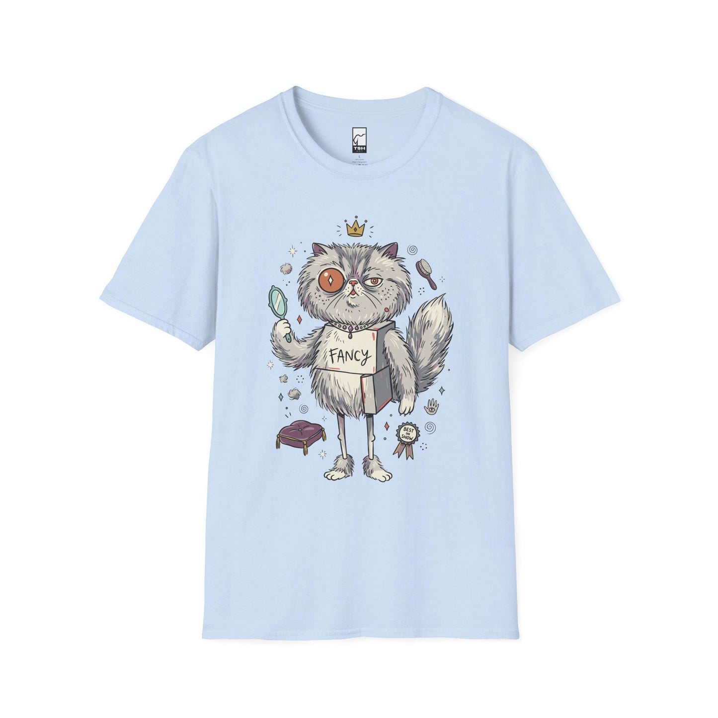 Persian Cat Shirt | Bougie Feline Tee | Fancy Cat T Shirt | Cat Royalty Graphic Tee | Fluffy Cat Shirt | Cat Lover Gift