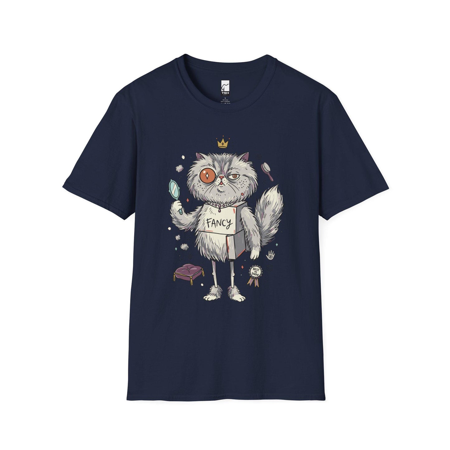 Persian Cat Shirt | Bougie Feline Tee | Fancy Cat T Shirt | Cat Royalty Graphic Tee | Fluffy Cat Shirt | Cat Lover Gift
