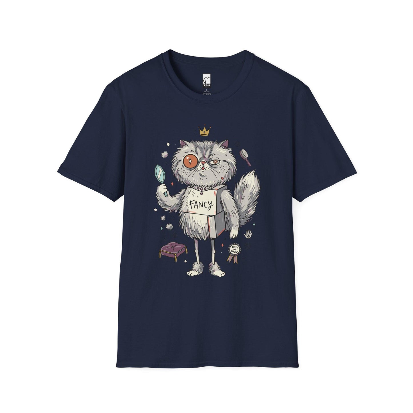 Persian Cat Shirt | Bougie Feline Tee | Fancy Cat T Shirt | Cat Royalty Graphic Tee | Fluffy Cat Shirt | Cat Lover Gift