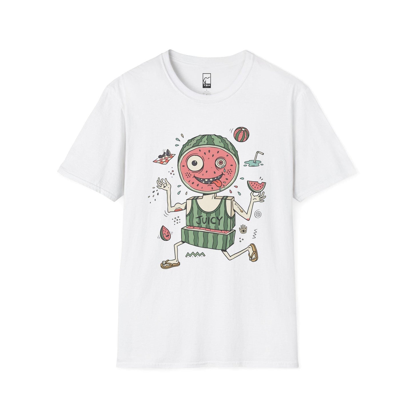 Watermelon Shirt | Juicy Summer Tee | Funny Fruit T Shirt | Cute Watermelon Graphic Tee | Picnic Shirt | Fruit Lover Gift