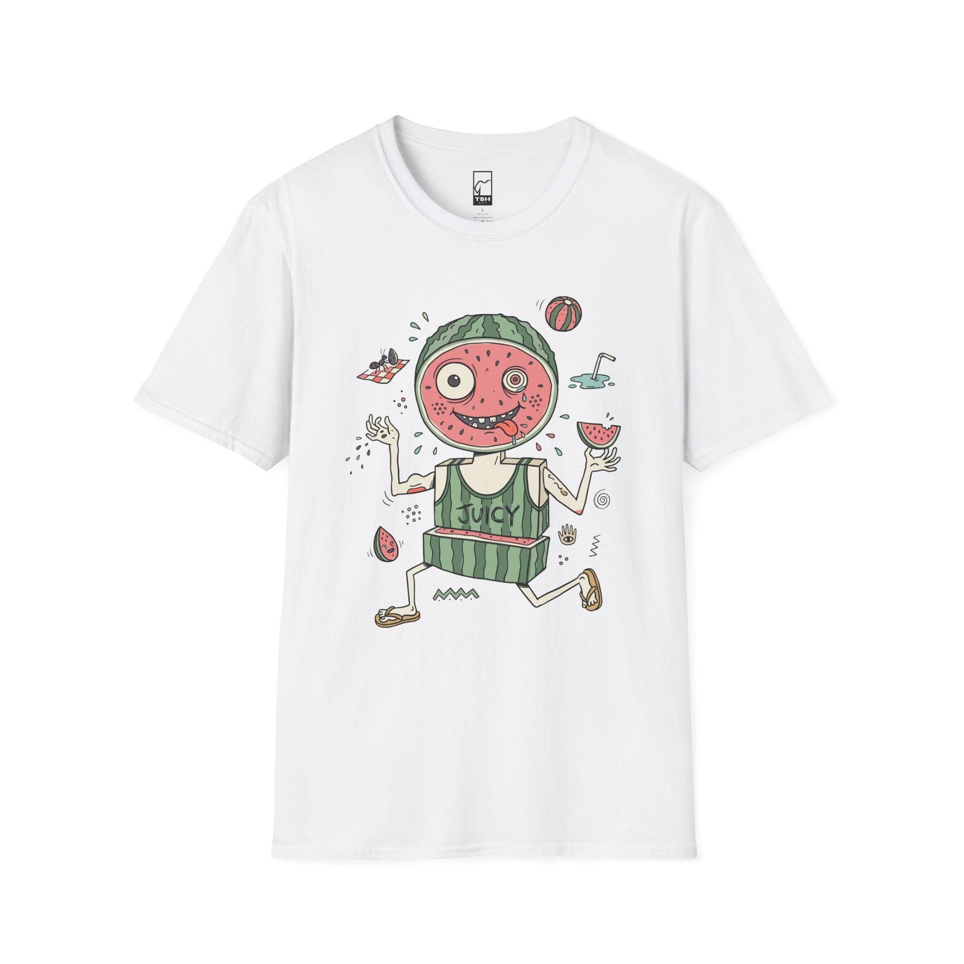 Watermelon Shirt | Juicy Summer Tee | Funny Fruit T Shirt | Cute Watermelon Graphic Tee | Picnic Shirt | Fruit Lover Gift