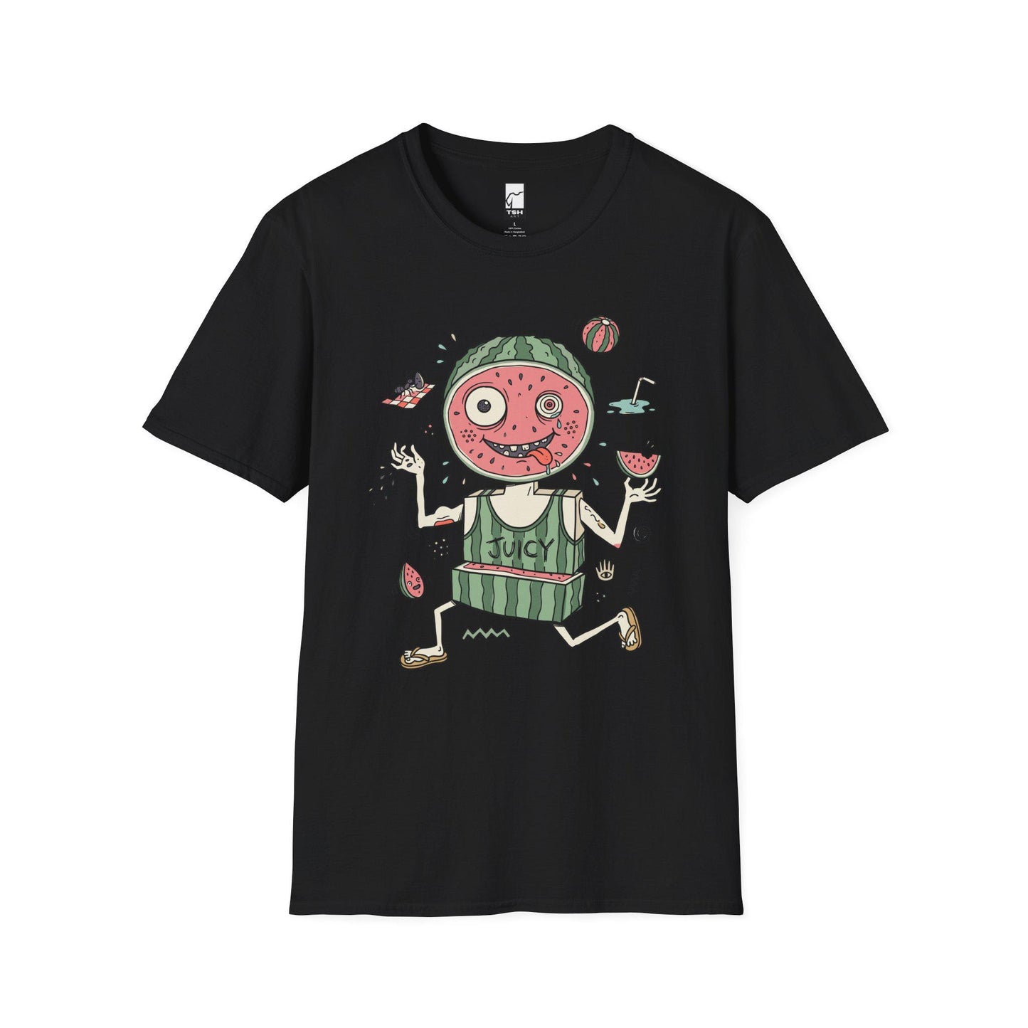 Watermelon Shirt | Juicy Summer Tee | Funny Fruit T Shirt | Cute Watermelon Graphic Tee | Picnic Shirt | Fruit Lover Gift
