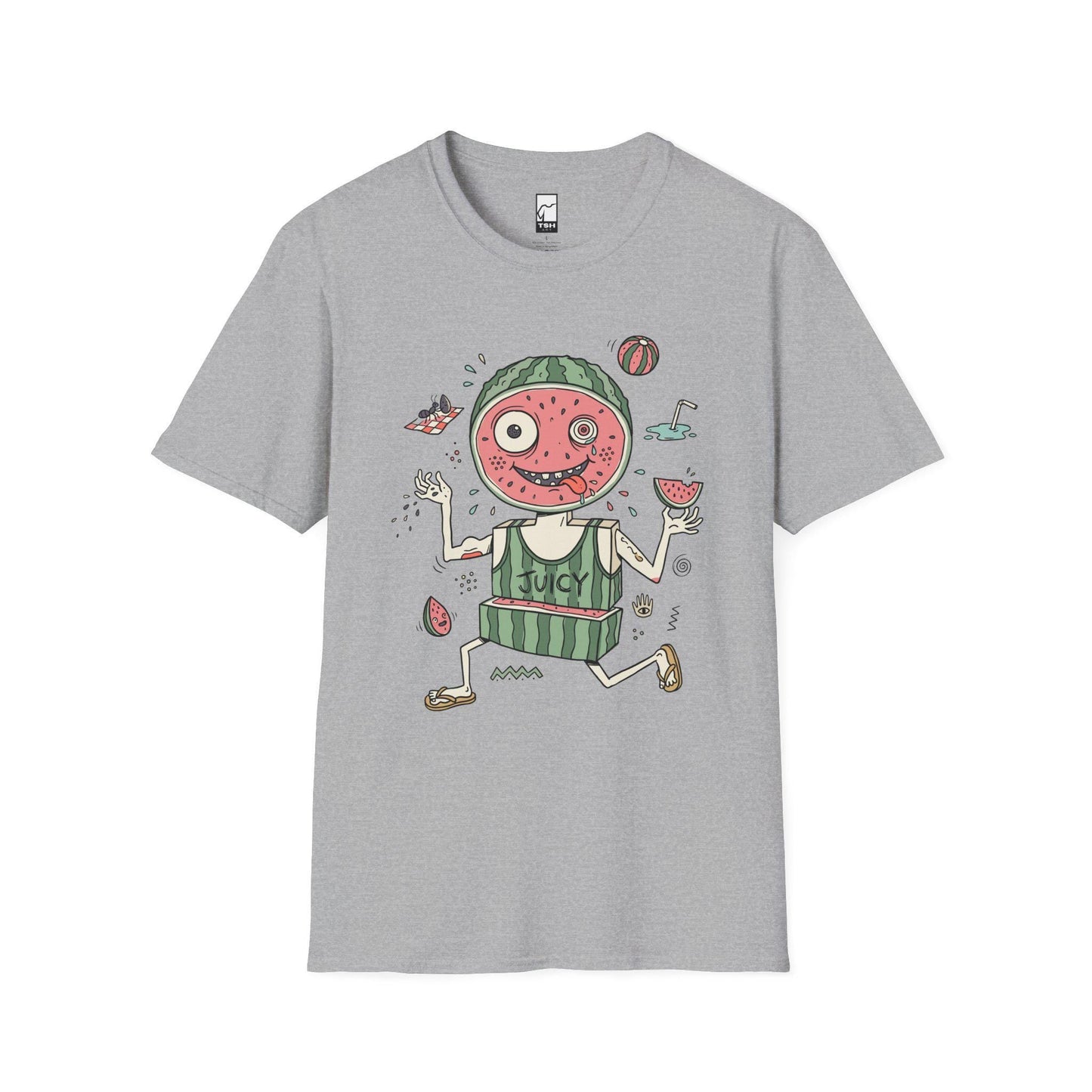 Watermelon Shirt | Juicy Summer Tee | Funny Fruit T Shirt | Cute Watermelon Graphic Tee | Picnic Shirt | Fruit Lover Gift