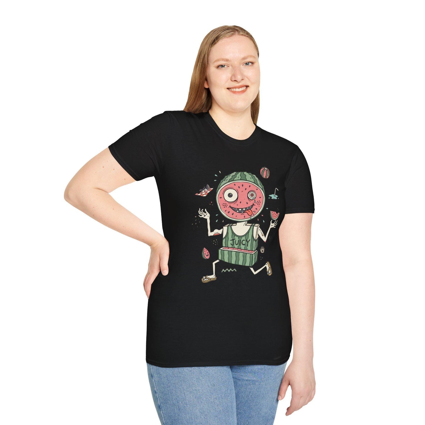 Watermelon Shirt | Juicy Summer Tee | Funny Fruit T Shirt | Cute Watermelon Graphic Tee | Picnic Shirt | Fruit Lover Gift