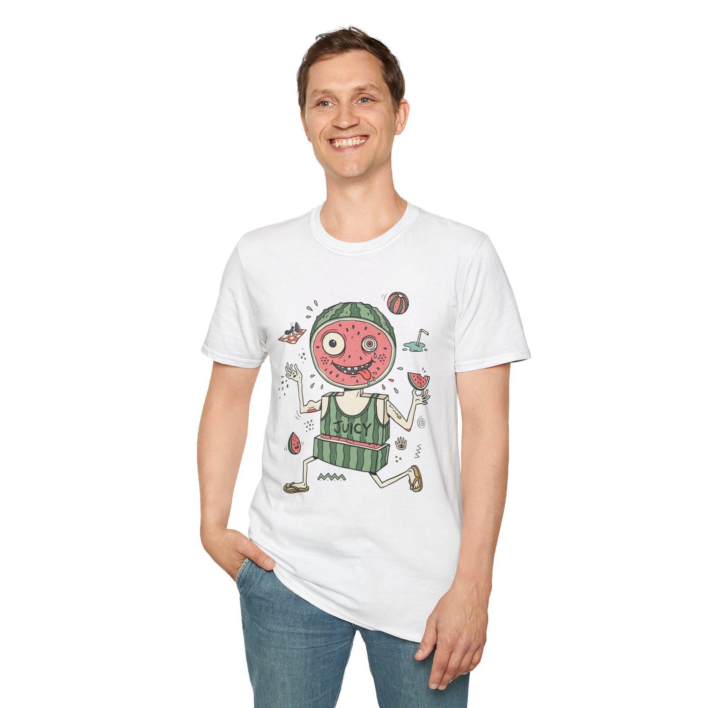 Watermelon Shirt | Juicy Summer Tee | Funny Fruit T Shirt | Cute Watermelon Graphic Tee | Picnic Shirt | Fruit Lover Gift