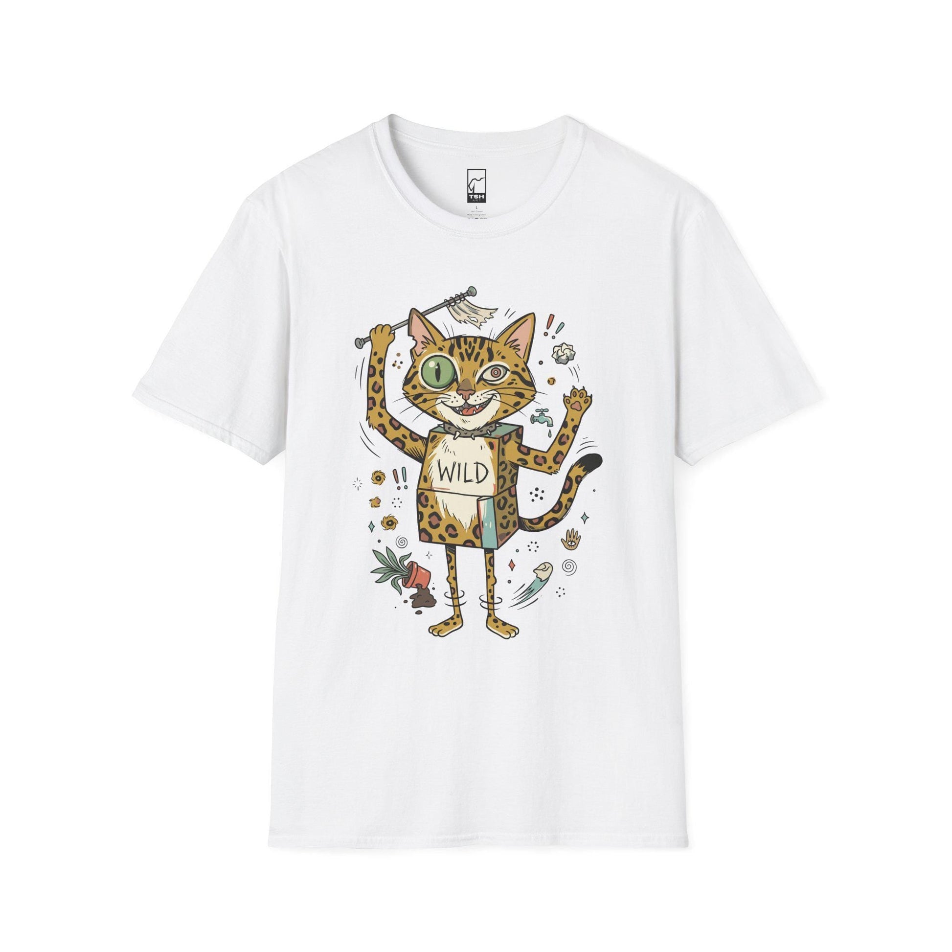 Bengal Cat Shirt | Funny Cat Lover Tee | Zoomies Cat T Shirt | Mischievous Kitty Graphic Tee | Chaotic Cat Shirt | Cat Lover Gift