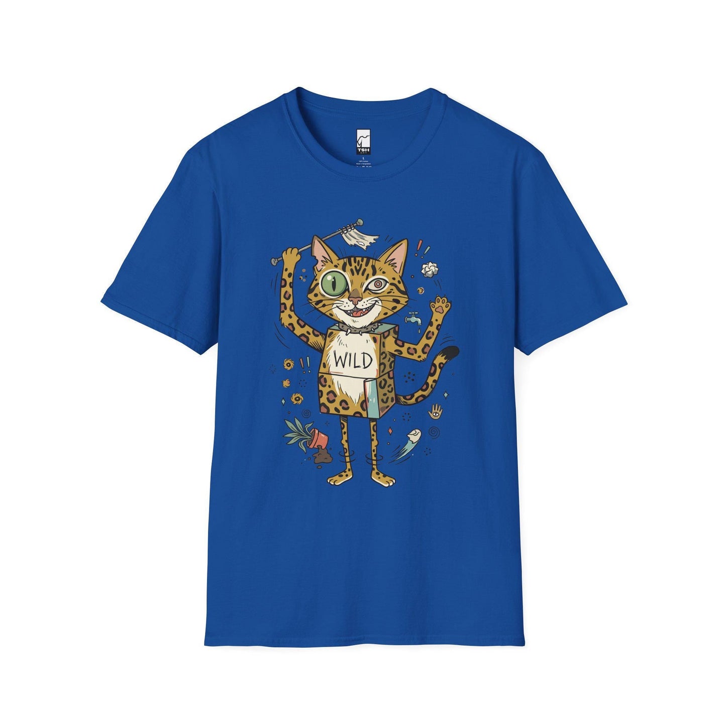 Bengal Cat Shirt | Funny Cat Lover Tee | Zoomies Cat T Shirt | Mischievous Kitty Graphic Tee | Chaotic Cat Shirt | Cat Lover Gift
