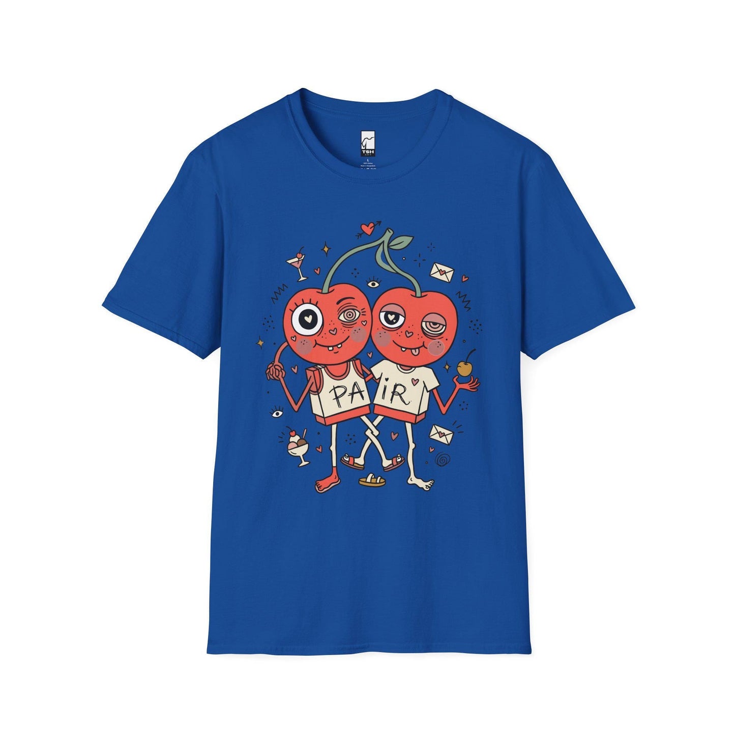 Cherry Shirt | Couple Matching Tee | Cute Fruit T Shirt | Valentine Graphic Tee | Anniversary Shirt | Couple Lover Gift