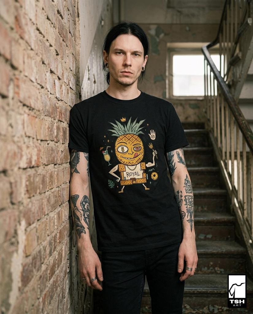 Pineapple Shirt | Tropical King Tee | Funny Hawaiian T Shirt | Tiki Graphic Tee | Summer Vibes Shirt | Fruit Lover Gift