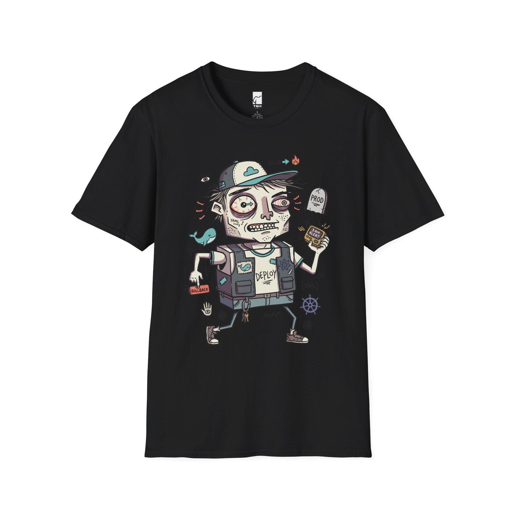 DevOps Shirt | Funny Sysadmin Tee | CI CD T Shirt | Kubernetes Graphic Tee | Software Engineer Shirt | Coder Gift
