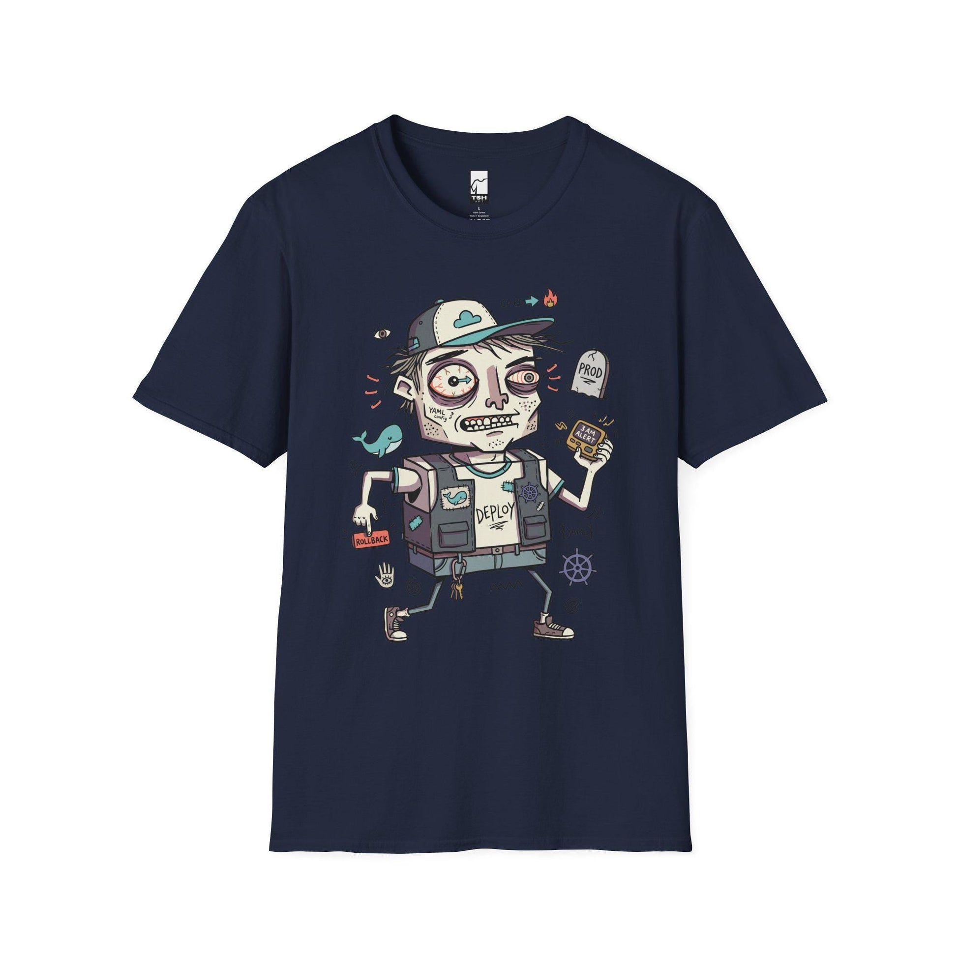 DevOps Shirt | Funny Sysadmin Tee | CI CD T Shirt | Kubernetes Graphic Tee | Software Engineer Shirt | Coder Gift