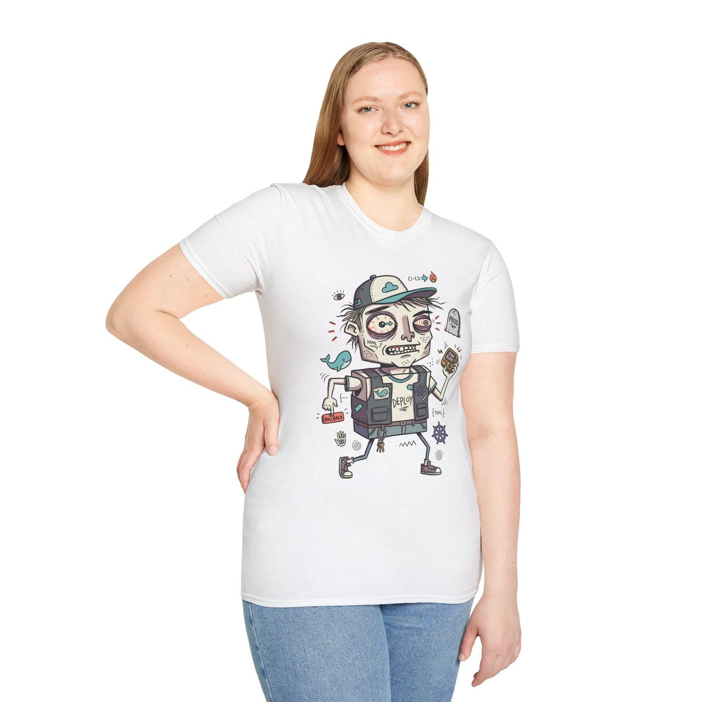 DevOps Shirt | Funny Sysadmin Tee | CI CD T Shirt | Kubernetes Graphic Tee | Software Engineer Shirt | Coder Gift