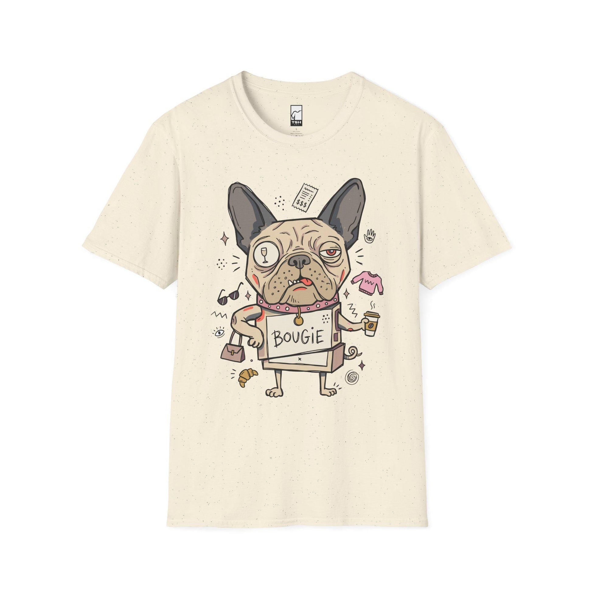 French Bulldog Shirt | Funny Frenchie Tee | Spoiled Dog Mom T Shirt | Bougie Dog Graphic Tee | Cute Frenchie Lover Tee | Unisex Gift