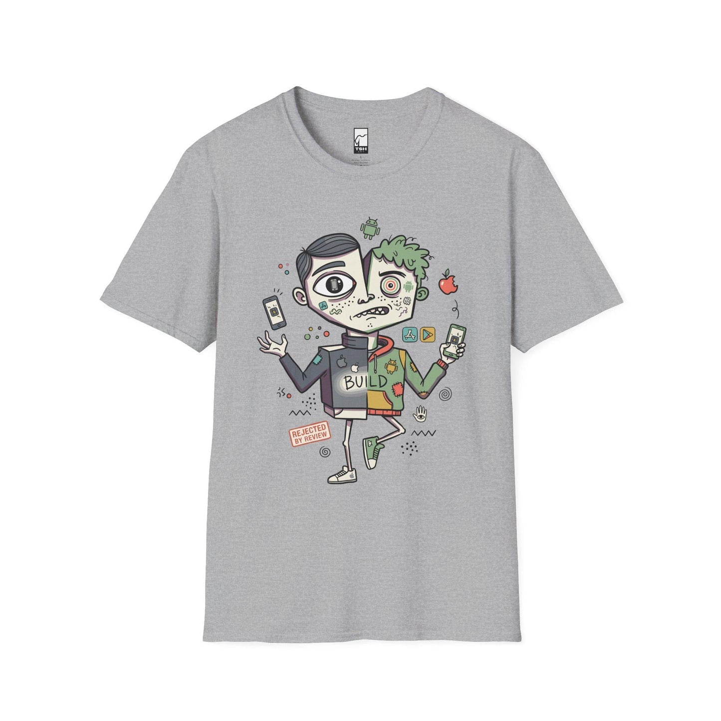 Mobile Dev Shirt | Funny iOS Tee | Android T Shirt | App Builder Graphic Tee | Software Engineer Shirt | Coder Gift