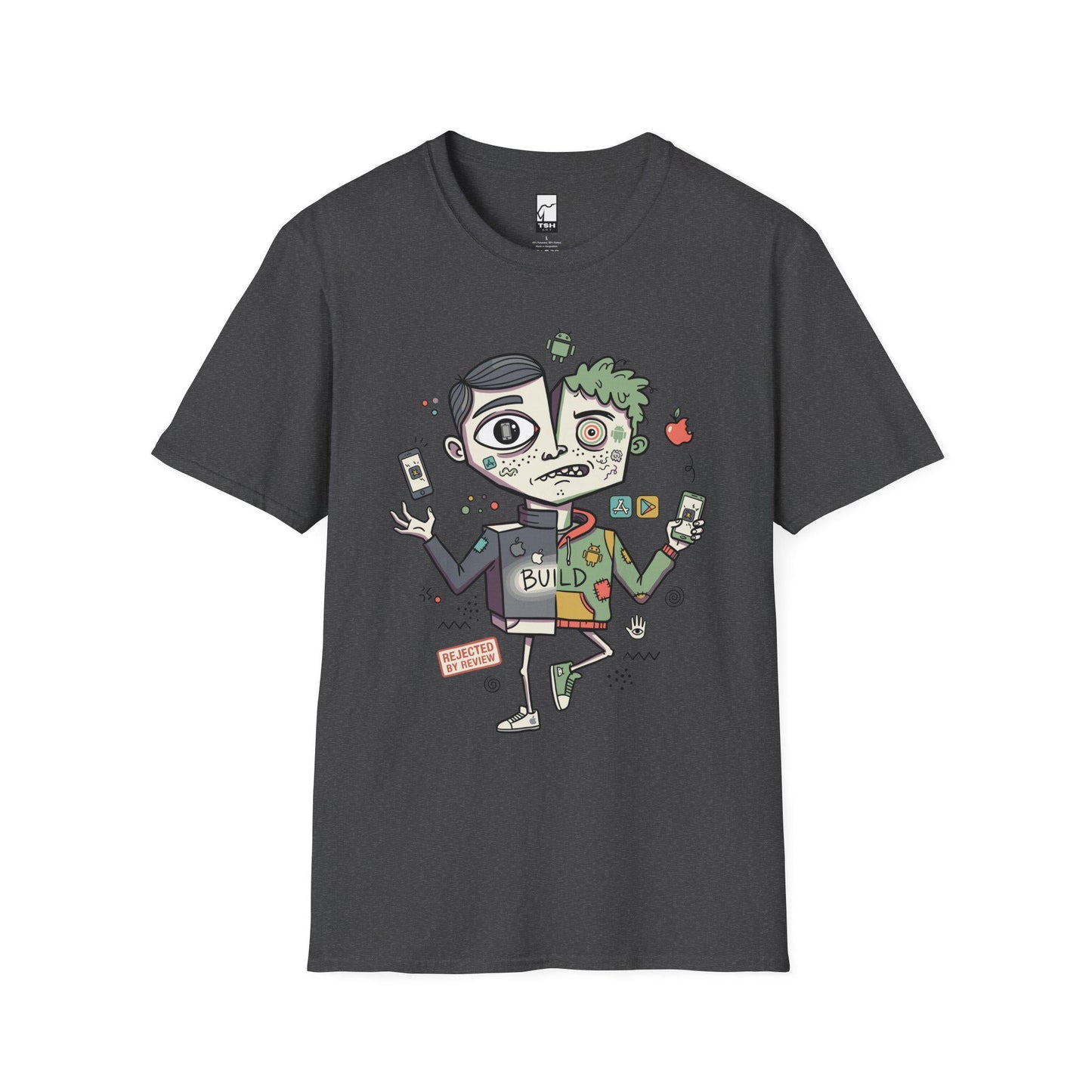 Mobile Dev Shirt | Funny iOS Tee | Android T Shirt | App Builder Graphic Tee | Software Engineer Shirt | Coder Gift
