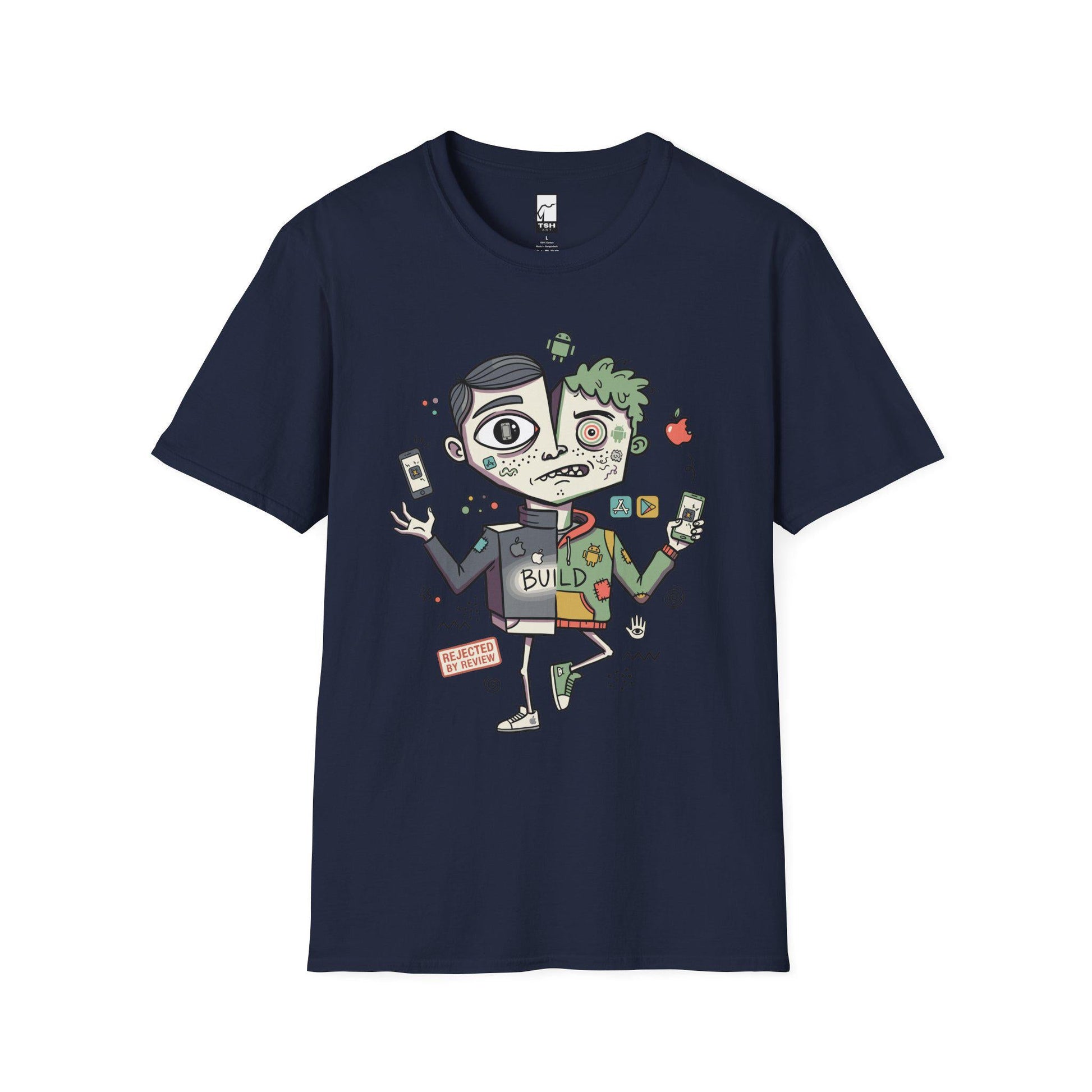 Mobile Dev Shirt | Funny iOS Tee | Android T Shirt | App Builder Graphic Tee | Software Engineer Shirt | Coder Gift