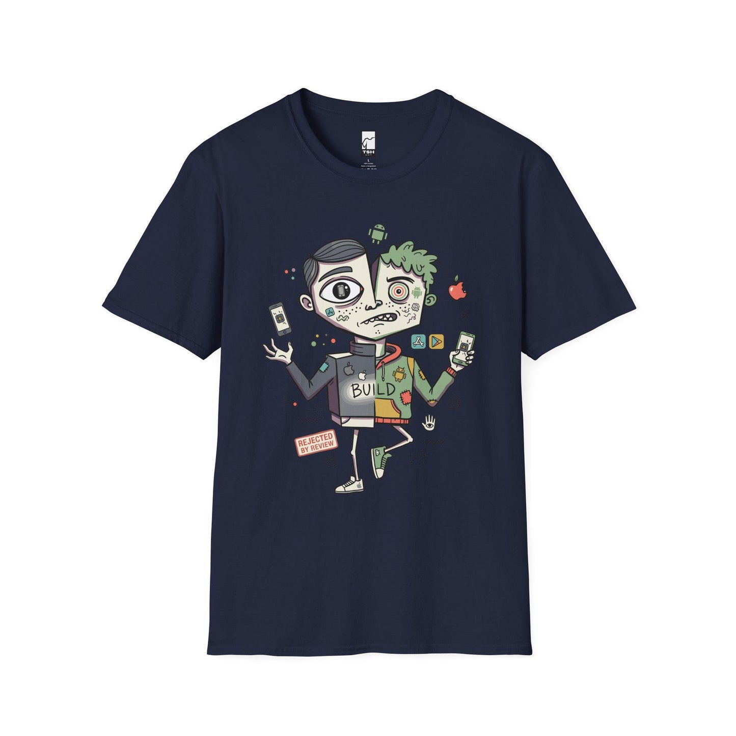 Mobile Dev Shirt | Funny iOS Tee | Android T Shirt | App Builder Graphic Tee | Software Engineer Shirt | Coder Gift