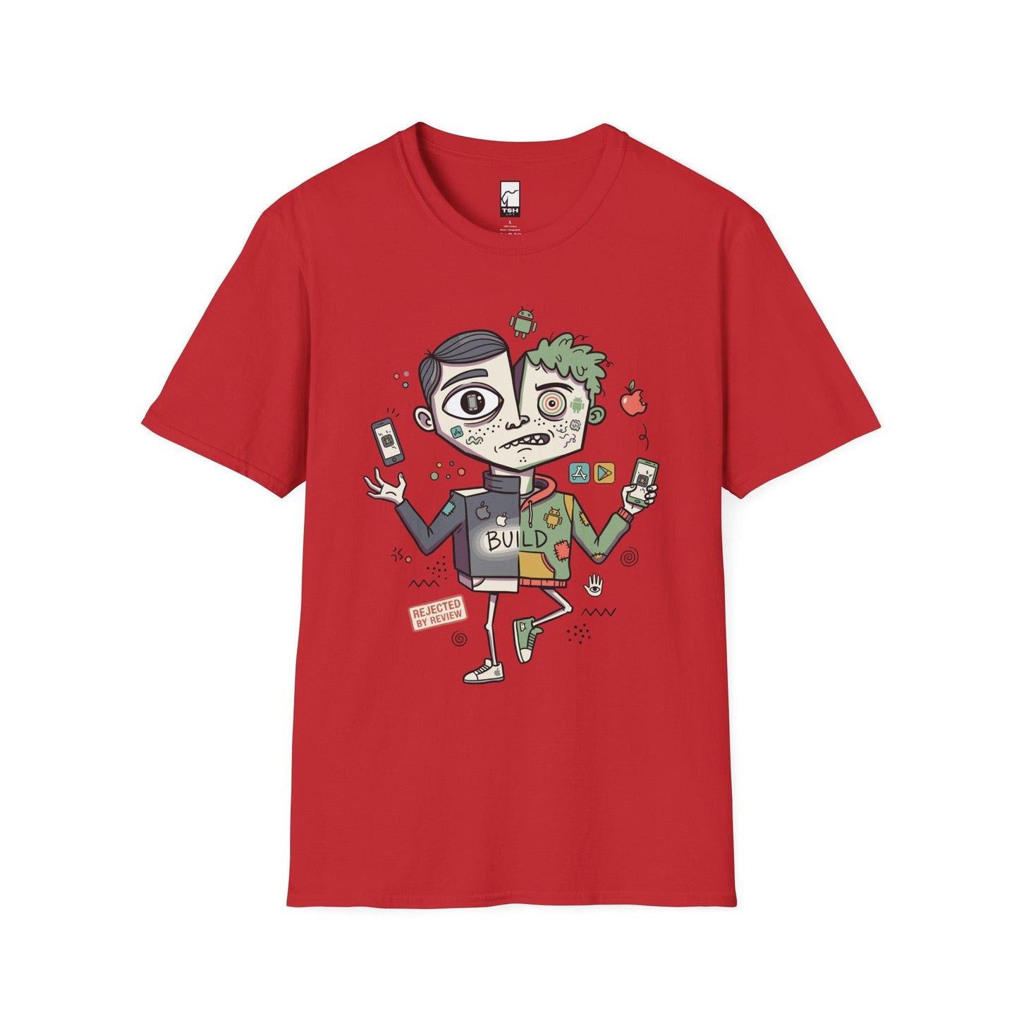 Mobile Dev Shirt | Funny iOS Tee | Android T Shirt | App Builder Graphic Tee | Software Engineer Shirt | Coder Gift