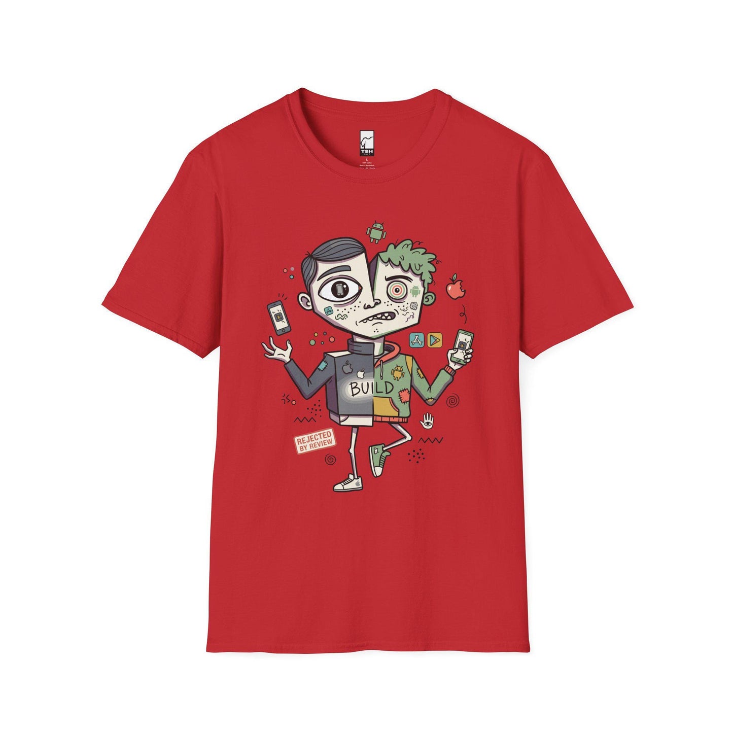 Mobile Dev Shirt | Funny iOS Tee | Android T Shirt | App Builder Graphic Tee | Software Engineer Shirt | Coder Gift