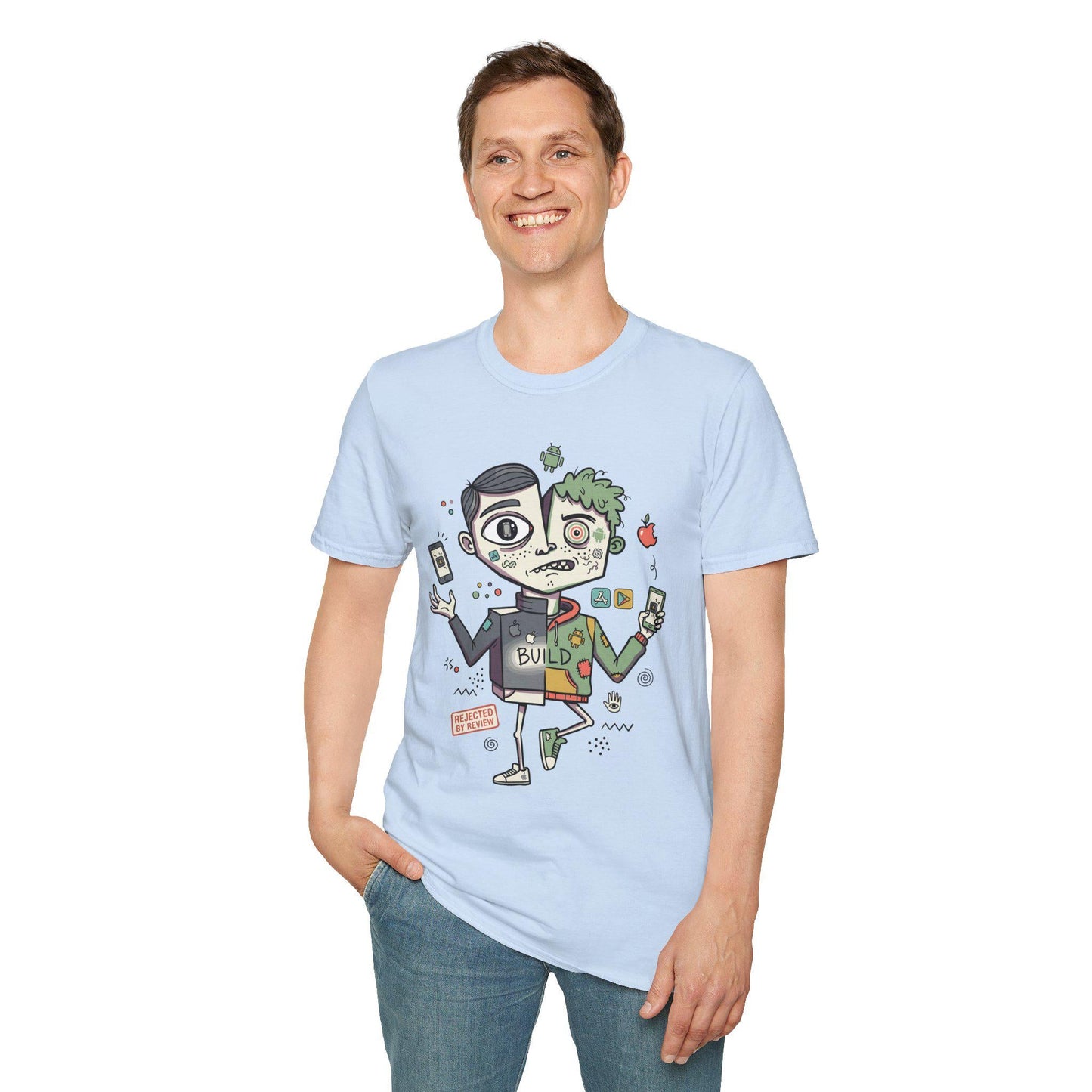 Mobile Dev Shirt | Funny iOS Tee | Android T Shirt | App Builder Graphic Tee | Software Engineer Shirt | Coder Gift