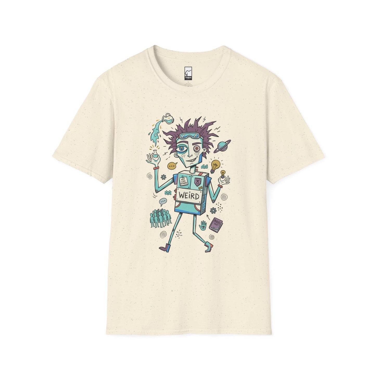 Aquarius Zodiac Shirt | Rebel Astrology Tee | Eccentric Zodiac T Shirt | Star Sign Graphic Tee | Air Sign Shirt | Zodiac Birthday Gift