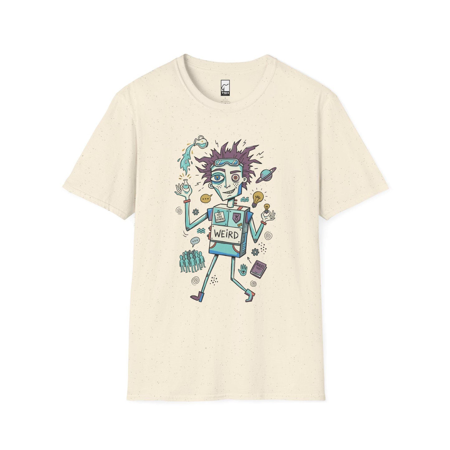 Aquarius Zodiac Shirt | Rebel Astrology Tee | Eccentric Zodiac T Shirt | Star Sign Graphic Tee | Air Sign Shirt | Zodiac Birthday Gift
