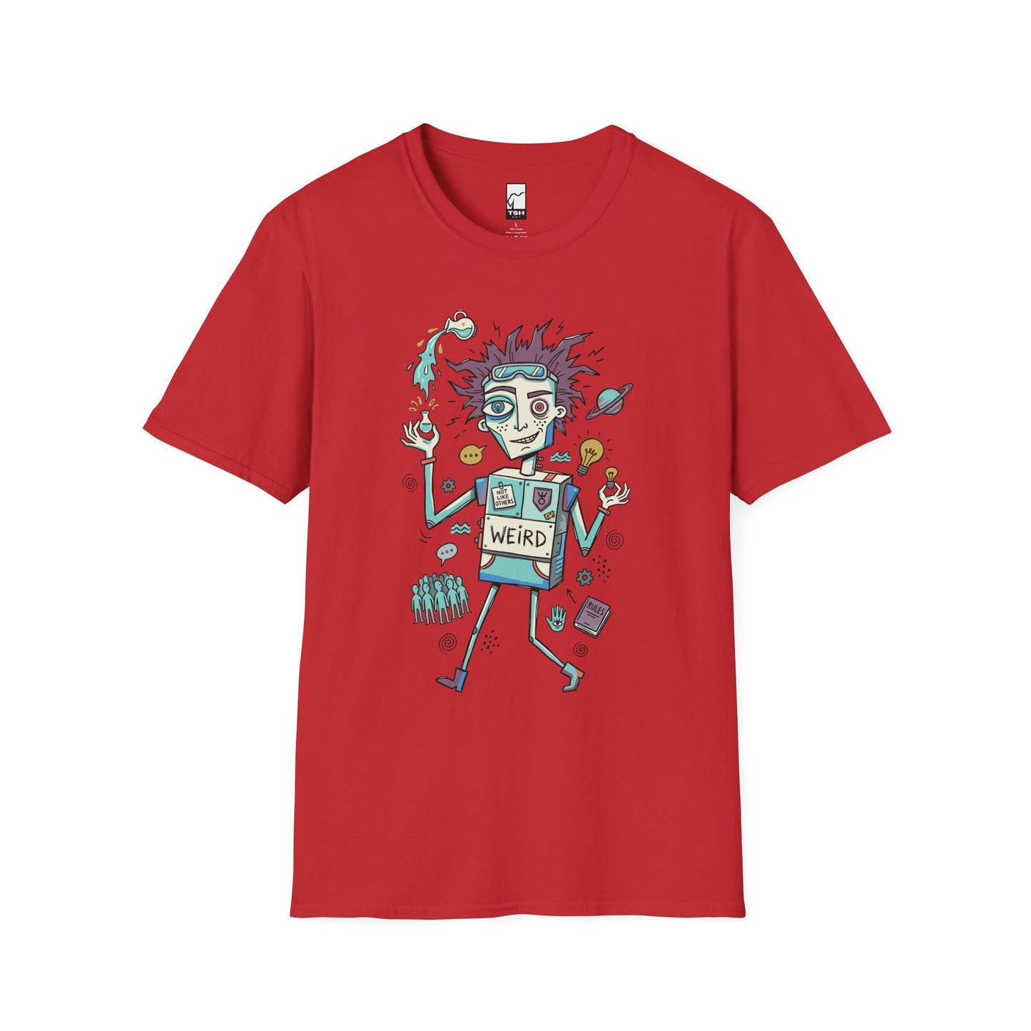 Aquarius Zodiac Shirt | Rebel Astrology Tee | Eccentric Zodiac T Shirt | Star Sign Graphic Tee | Air Sign Shirt | Zodiac Birthday Gift