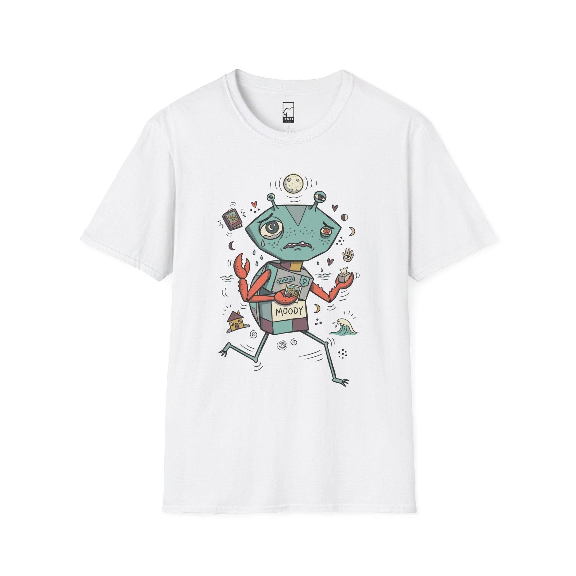 Cancer Zodiac Shirt | Crab Astrology Tee | Moody Zodiac T Shirt | Star Sign Graphic Tee | Water Sign Shirt | Zodiac Birthday Gift