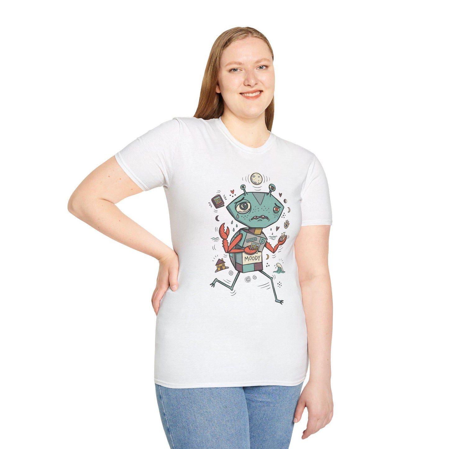 Cancer Zodiac Shirt | Crab Astrology Tee | Moody Zodiac T Shirt | Star Sign Graphic Tee | Water Sign Shirt | Zodiac Birthday Gift