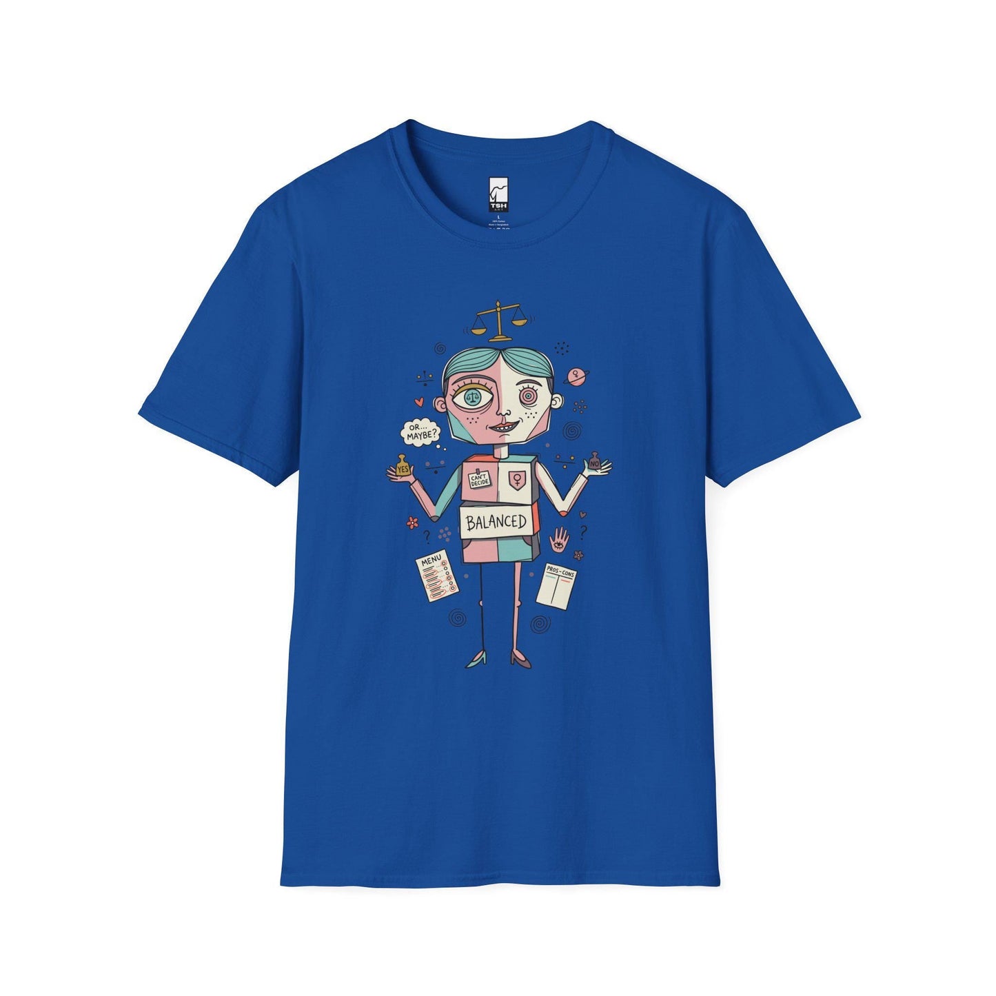 Libra Zodiac Shirt | Scales Astrology Tee | Indecisive Zodiac T Shirt | Star Sign Graphic Tee | Air Sign Shirt | Zodiac Birthday Gift