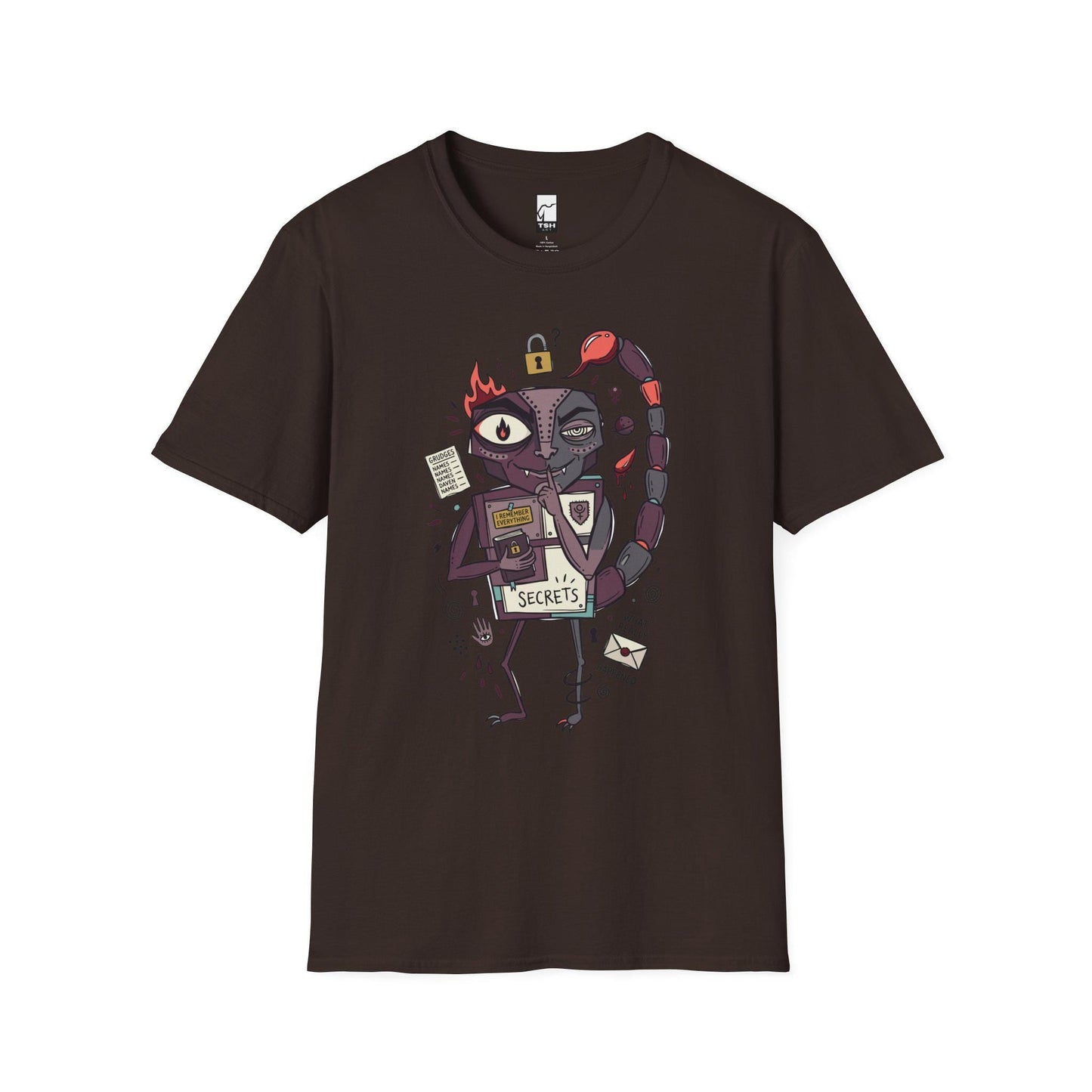 Scorpio Zodiac Shirt | Scorpion Astrology Tee | Secretive Zodiac T Shirt | Star Sign Graphic Tee | Water Sign Shirt | Zodiac Birthday Gift