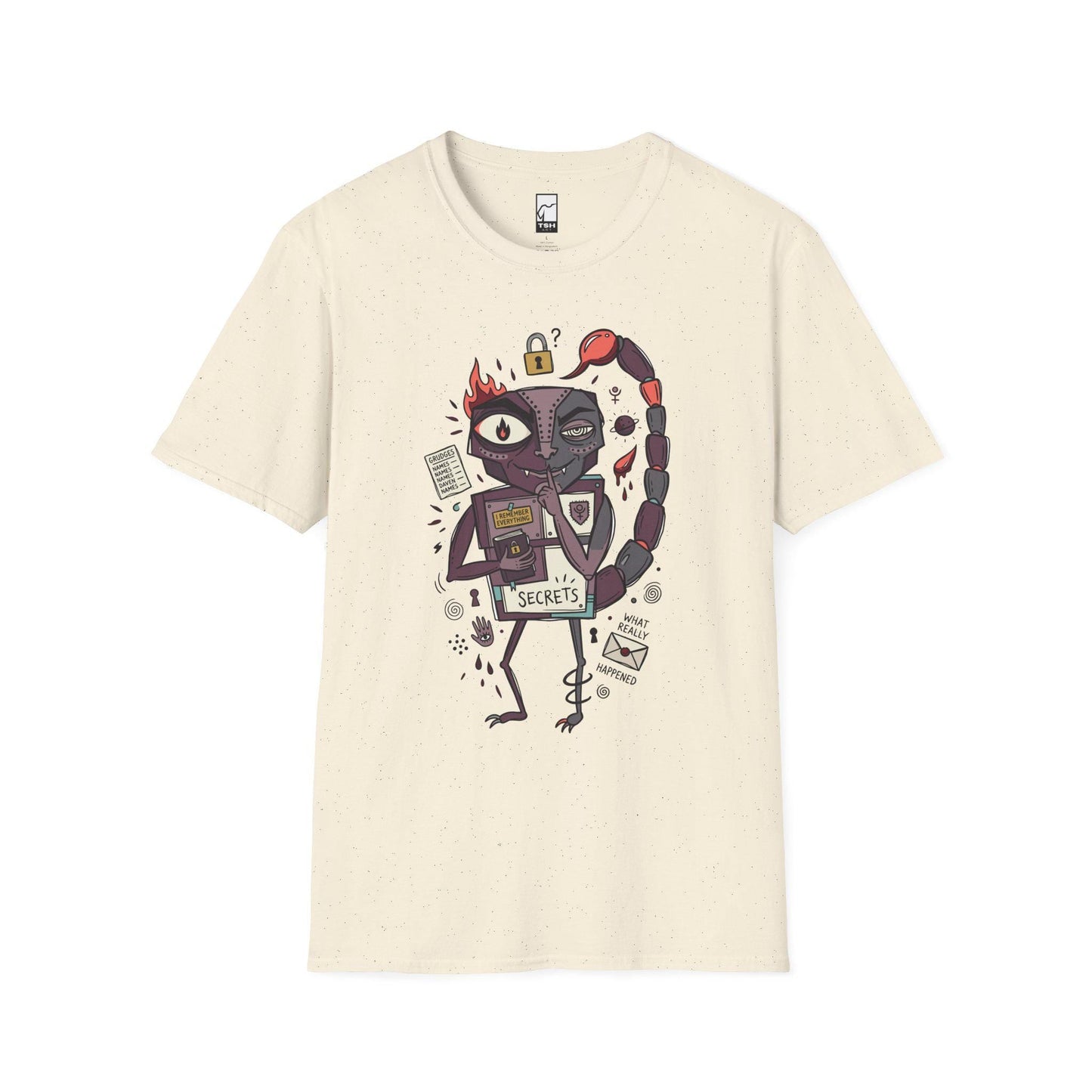 Scorpio Zodiac Shirt | Scorpion Astrology Tee | Secretive Zodiac T Shirt | Star Sign Graphic Tee | Water Sign Shirt | Zodiac Birthday Gift