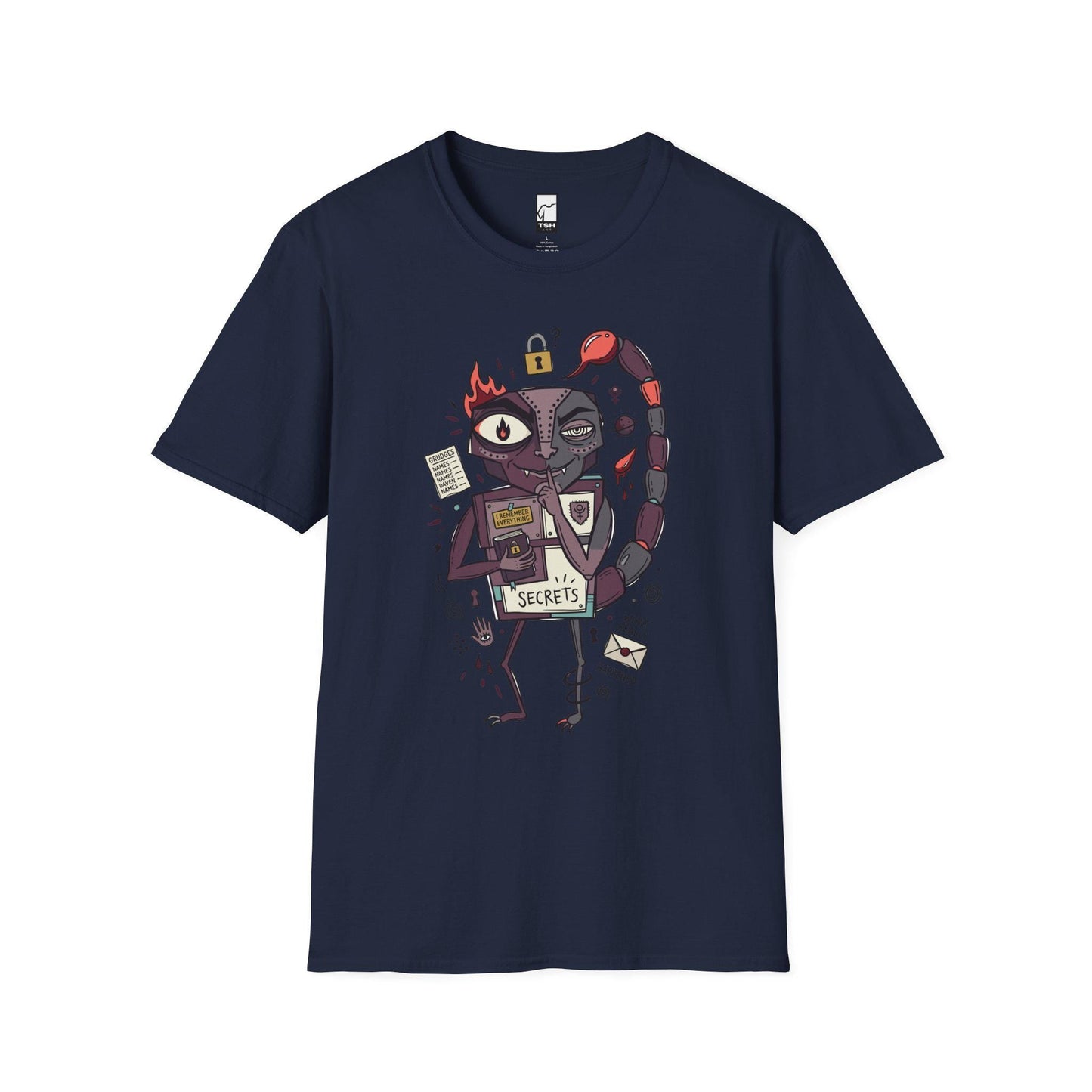 Scorpio Zodiac Shirt | Scorpion Astrology Tee | Secretive Zodiac T Shirt | Star Sign Graphic Tee | Water Sign Shirt | Zodiac Birthday Gift