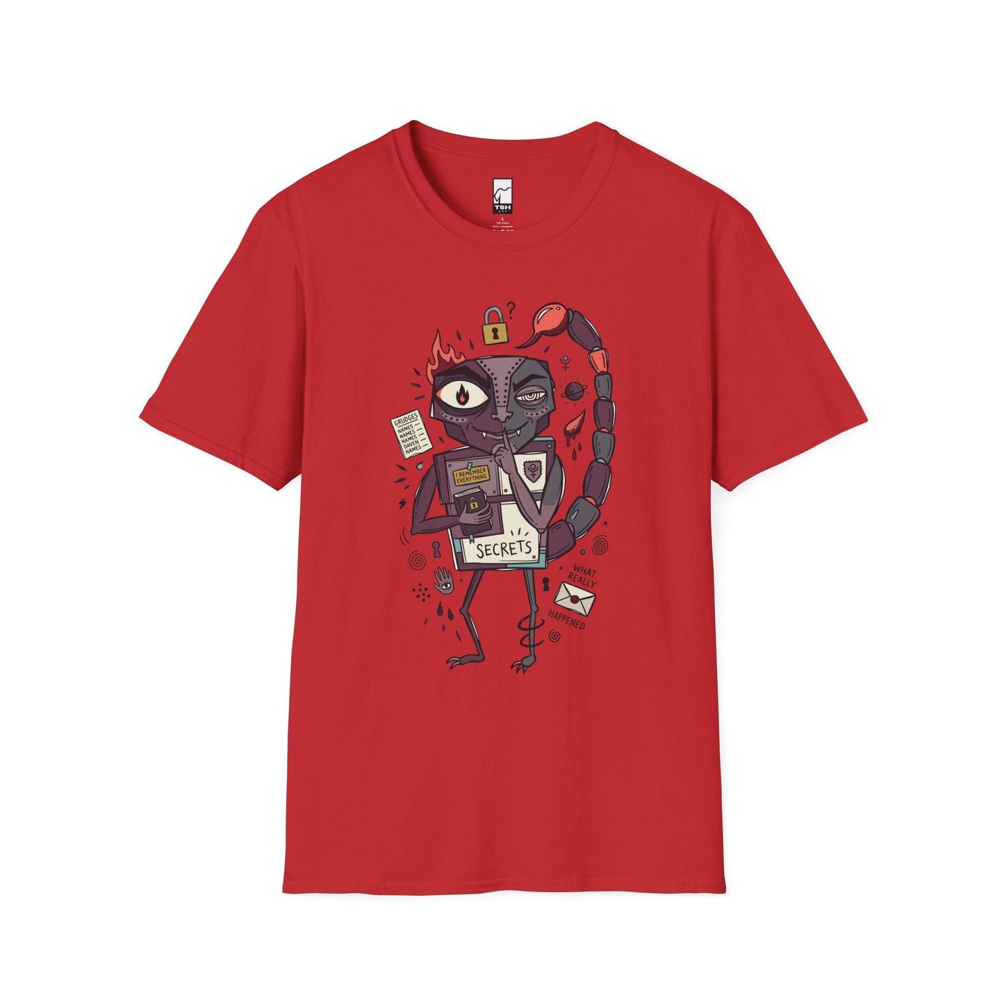 Scorpio Zodiac Shirt | Scorpion Astrology Tee | Secretive Zodiac T Shirt | Star Sign Graphic Tee | Water Sign Shirt | Zodiac Birthday Gift