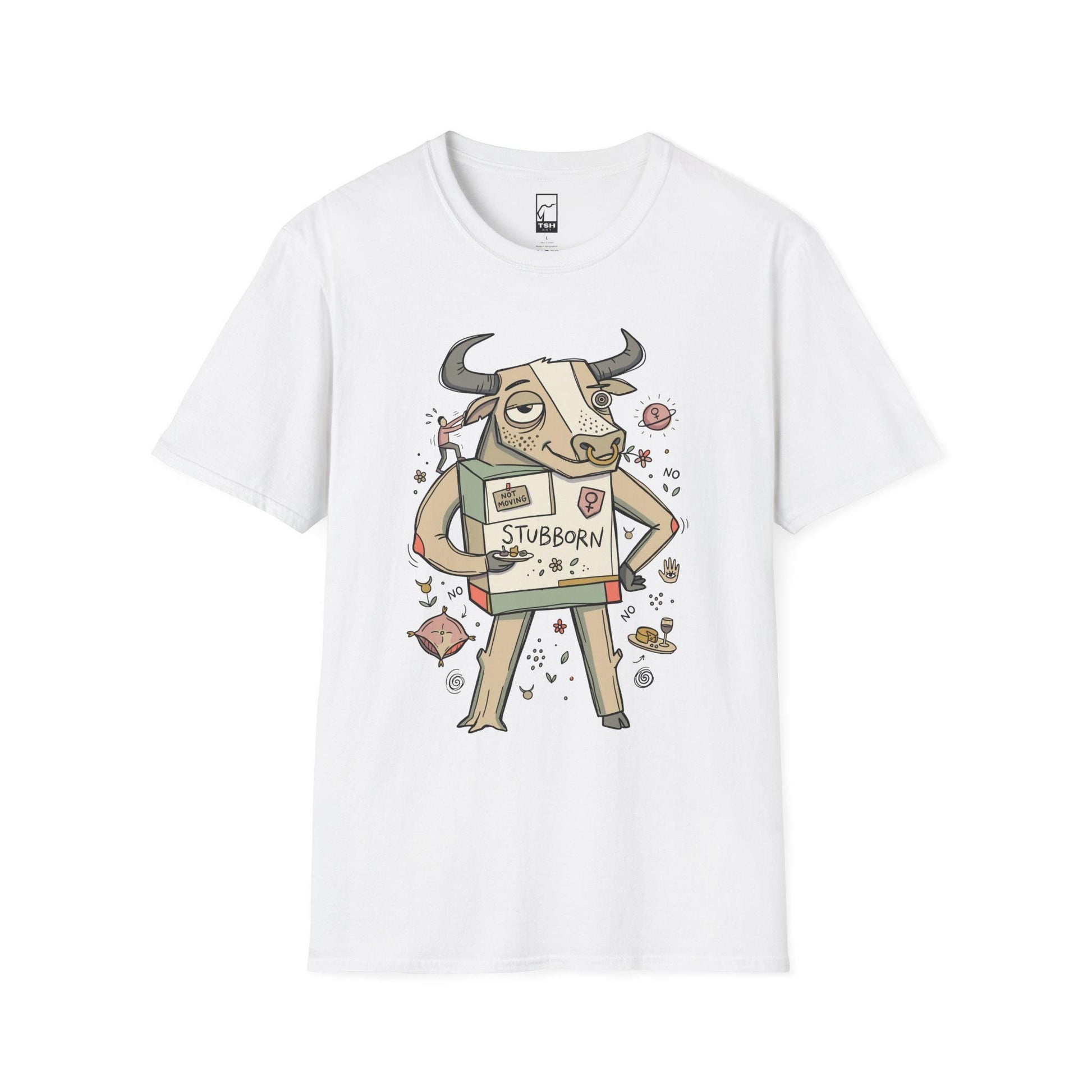 Taurus Zodiac Shirt | Bull Astrology Tee | Stubborn Zodiac T Shirt | Star Sign Graphic Tee | Earth Sign Shirt | Zodiac Birthday Gift