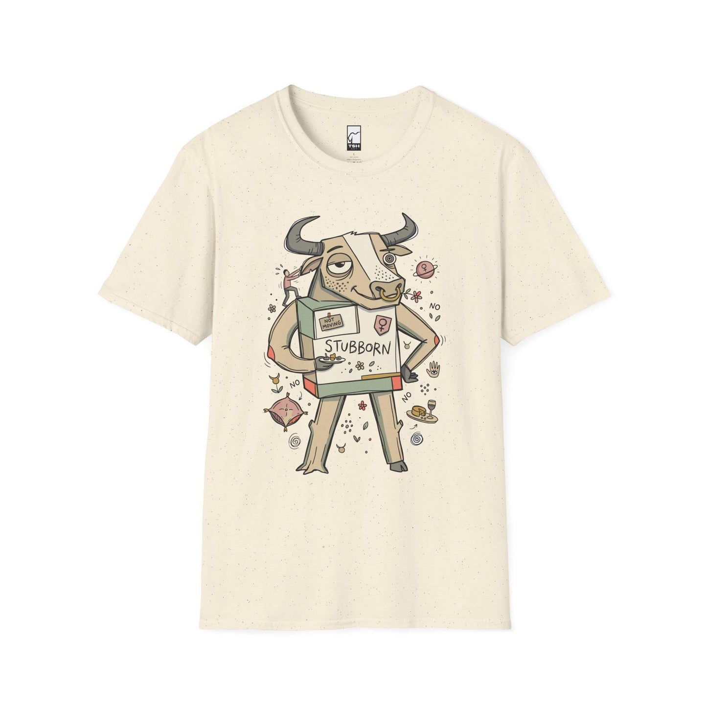 Taurus Zodiac Shirt | Bull Astrology Tee | Stubborn Zodiac T Shirt | Star Sign Graphic Tee | Earth Sign Shirt | Zodiac Birthday Gift