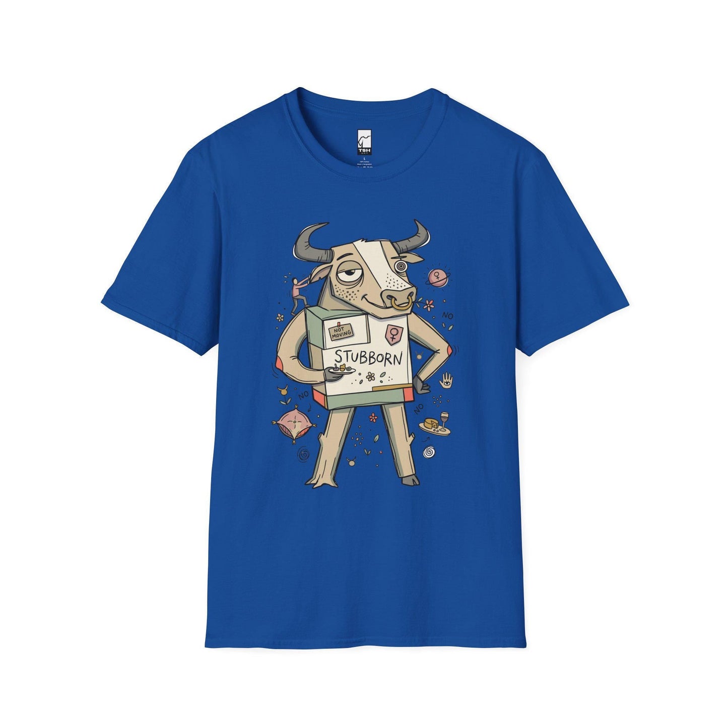 Taurus Zodiac Shirt | Bull Astrology Tee | Stubborn Zodiac T Shirt | Star Sign Graphic Tee | Earth Sign Shirt | Zodiac Birthday Gift