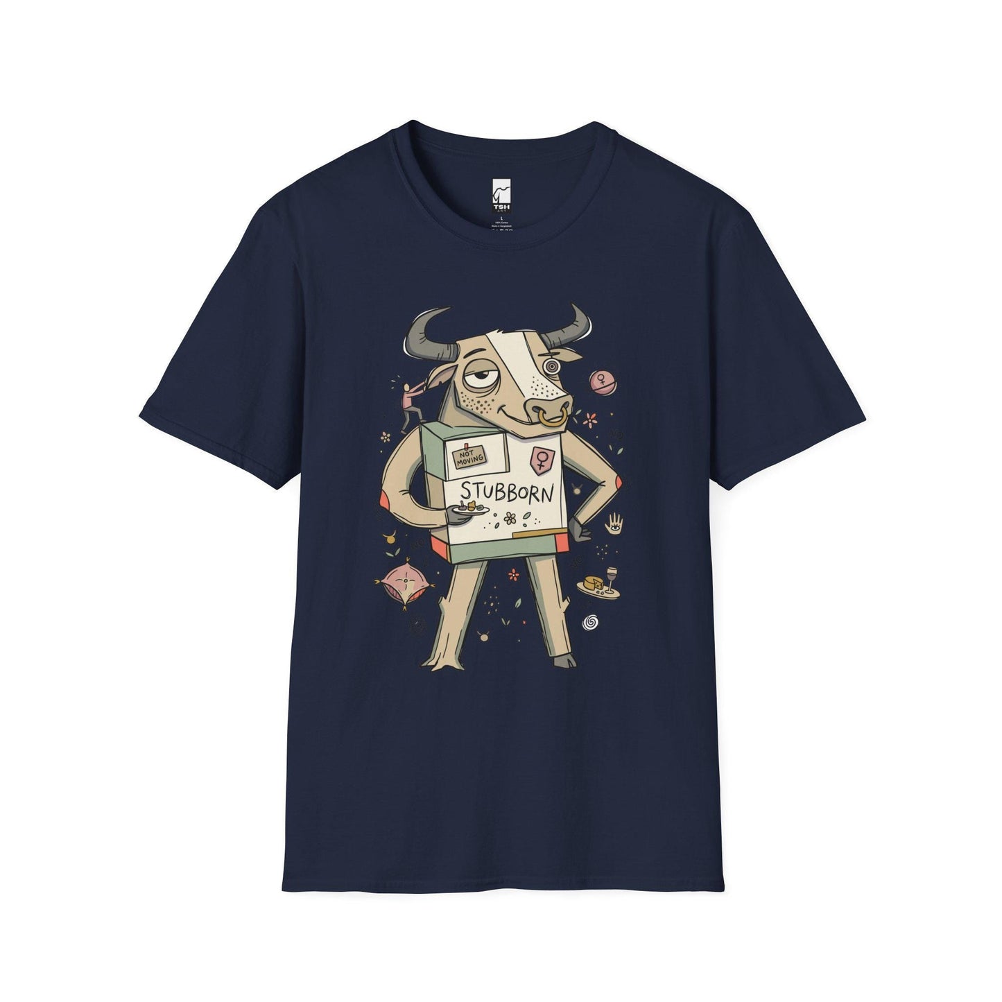 Taurus Zodiac Shirt | Bull Astrology Tee | Stubborn Zodiac T Shirt | Star Sign Graphic Tee | Earth Sign Shirt | Zodiac Birthday Gift