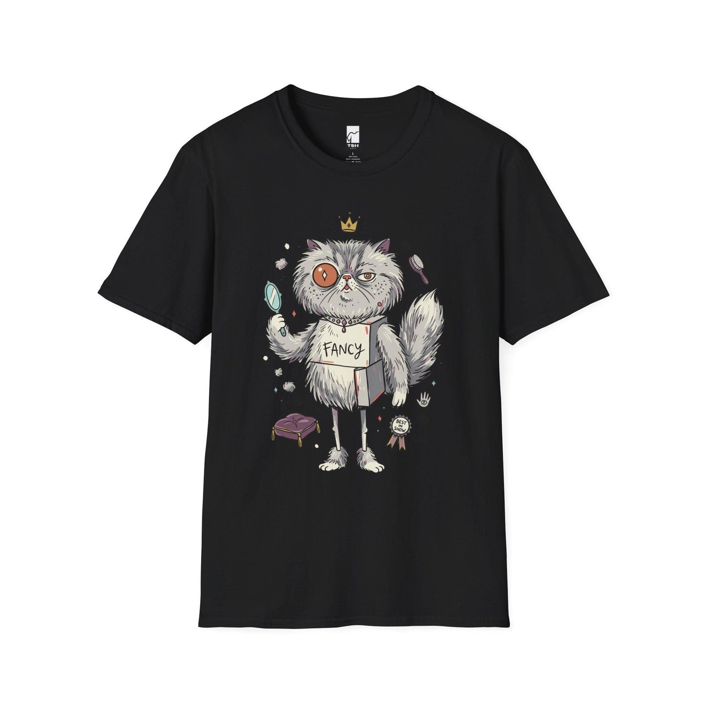 Persian Cat Shirt | Bougie Feline Tee | Fancy Cat T Shirt | Cat Royalty Graphic Tee | Fluffy Cat Shirt | Cat Lover Gift