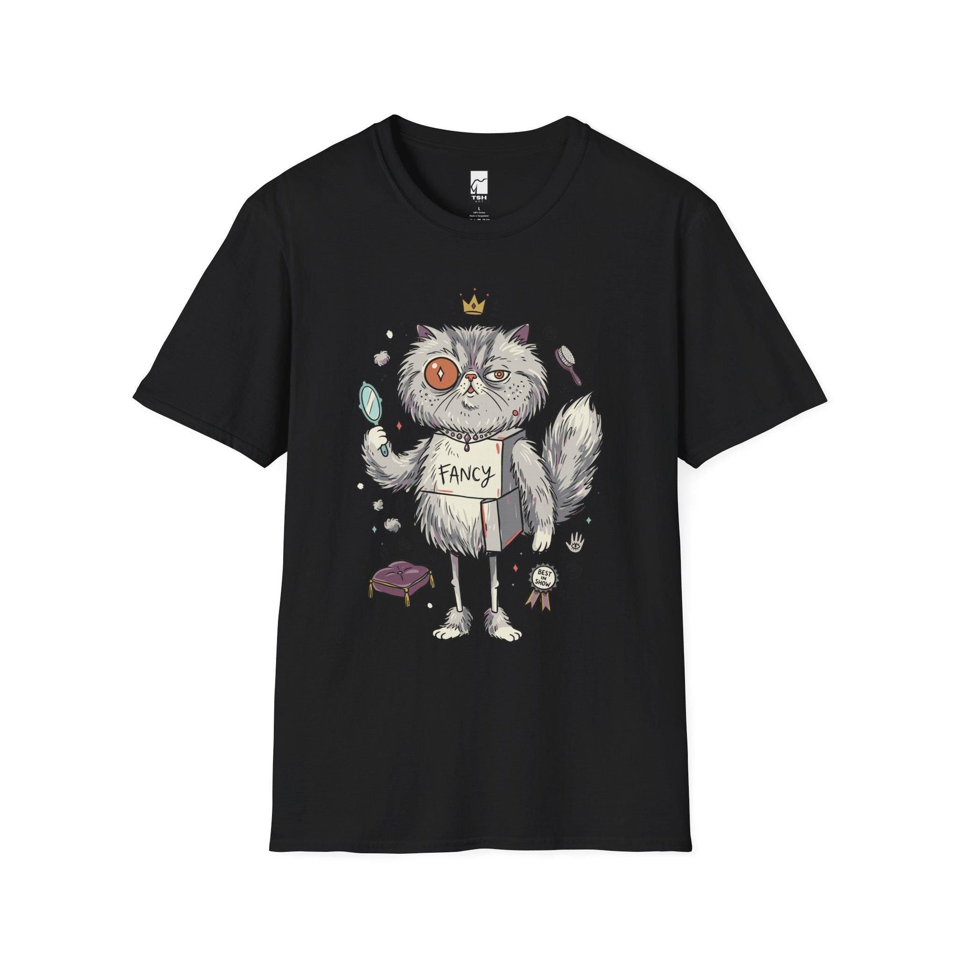 Persian Cat Shirt | Bougie Feline Tee | Fancy Cat T Shirt | Cat Royalty Graphic Tee | Fluffy Cat Shirt | Cat Lover Gift