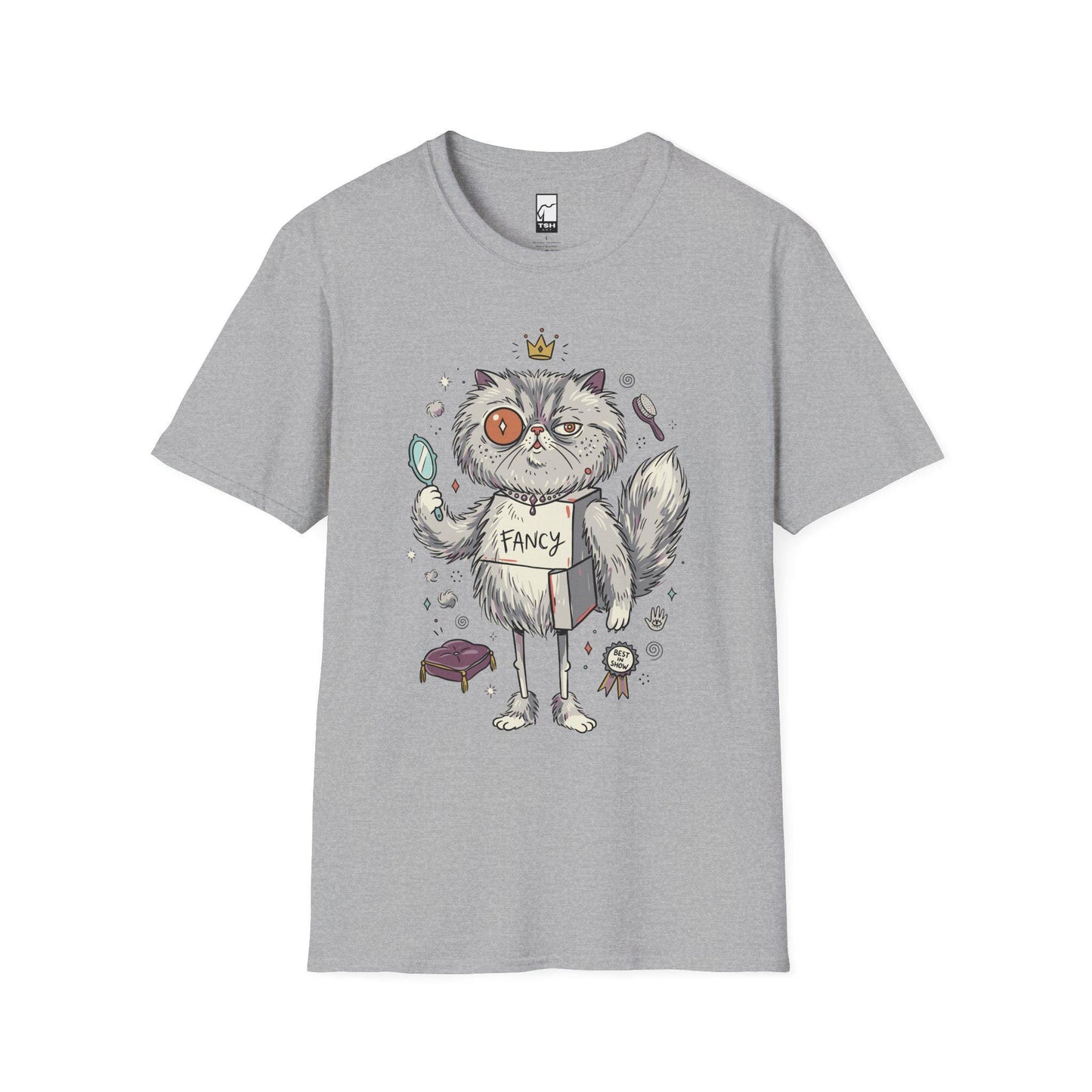 Persian Cat Shirt | Bougie Feline Tee | Fancy Cat T Shirt | Cat Royalty Graphic Tee | Fluffy Cat Shirt | Cat Lover Gift