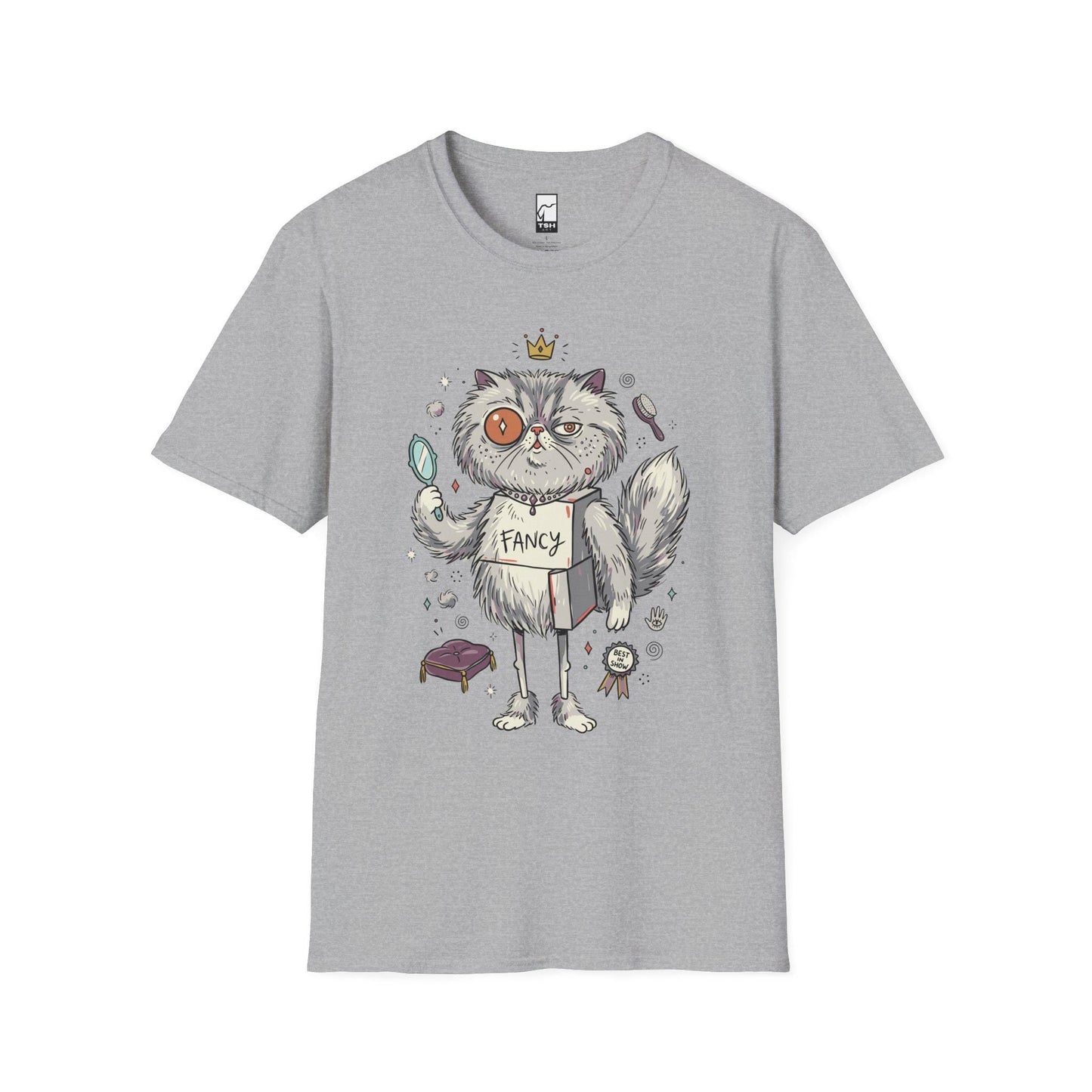 Persian Cat Shirt | Bougie Feline Tee | Fancy Cat T Shirt | Cat Royalty Graphic Tee | Fluffy Cat Shirt | Cat Lover Gift