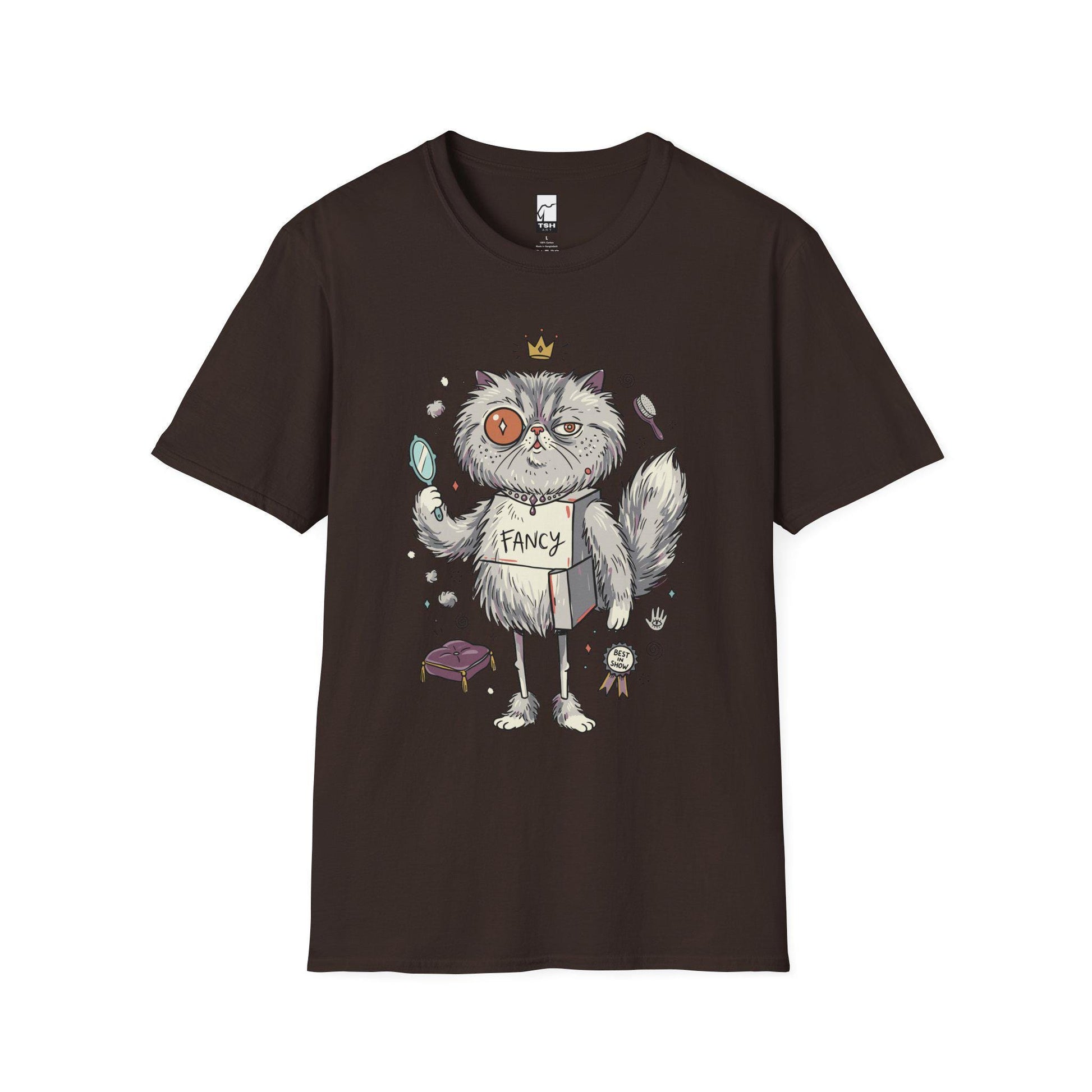 Persian Cat Shirt | Bougie Feline Tee | Fancy Cat T Shirt | Cat Royalty Graphic Tee | Fluffy Cat Shirt | Cat Lover Gift