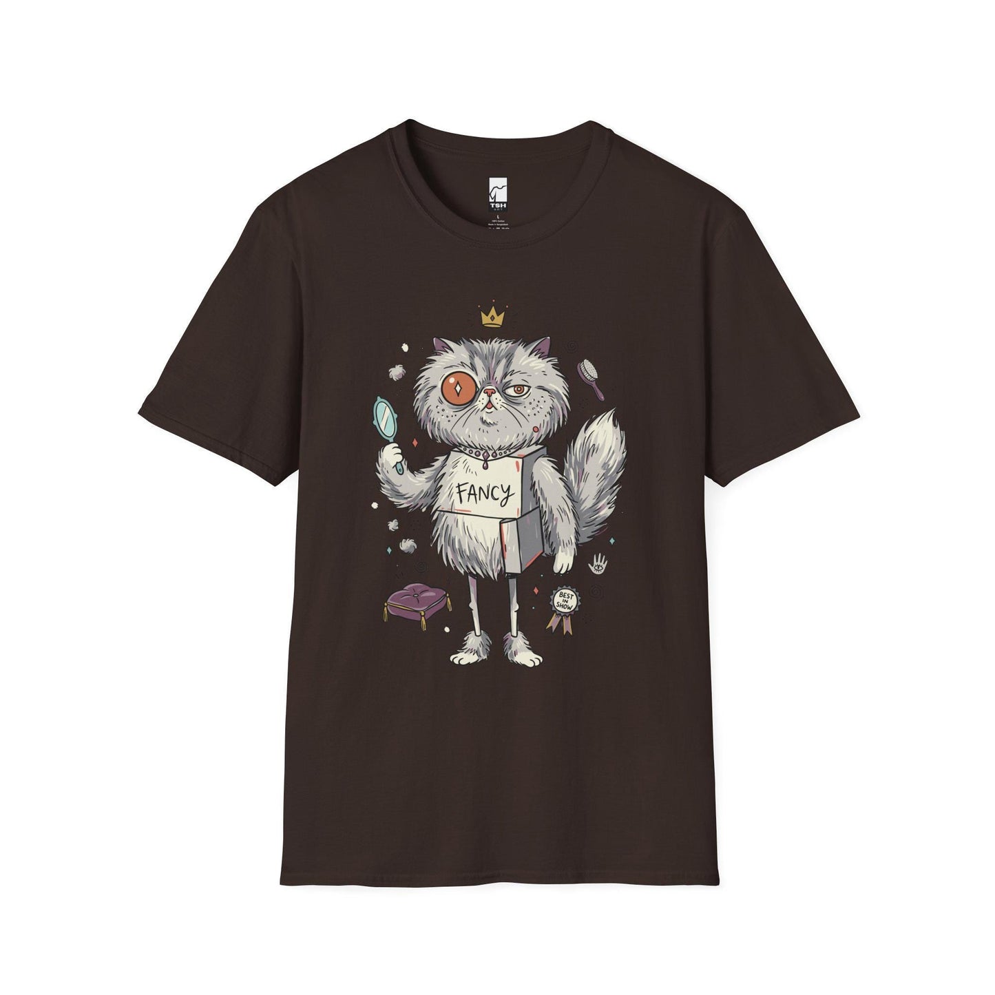 Persian Cat Shirt | Bougie Feline Tee | Fancy Cat T Shirt | Cat Royalty Graphic Tee | Fluffy Cat Shirt | Cat Lover Gift