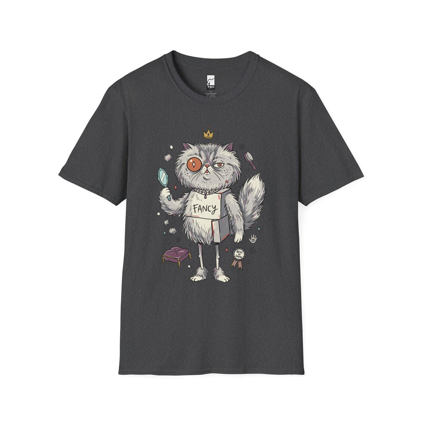 Persian Cat Shirt | Bougie Feline Tee | Fancy Cat T Shirt | Cat Royalty Graphic Tee | Fluffy Cat Shirt | Cat Lover Gift